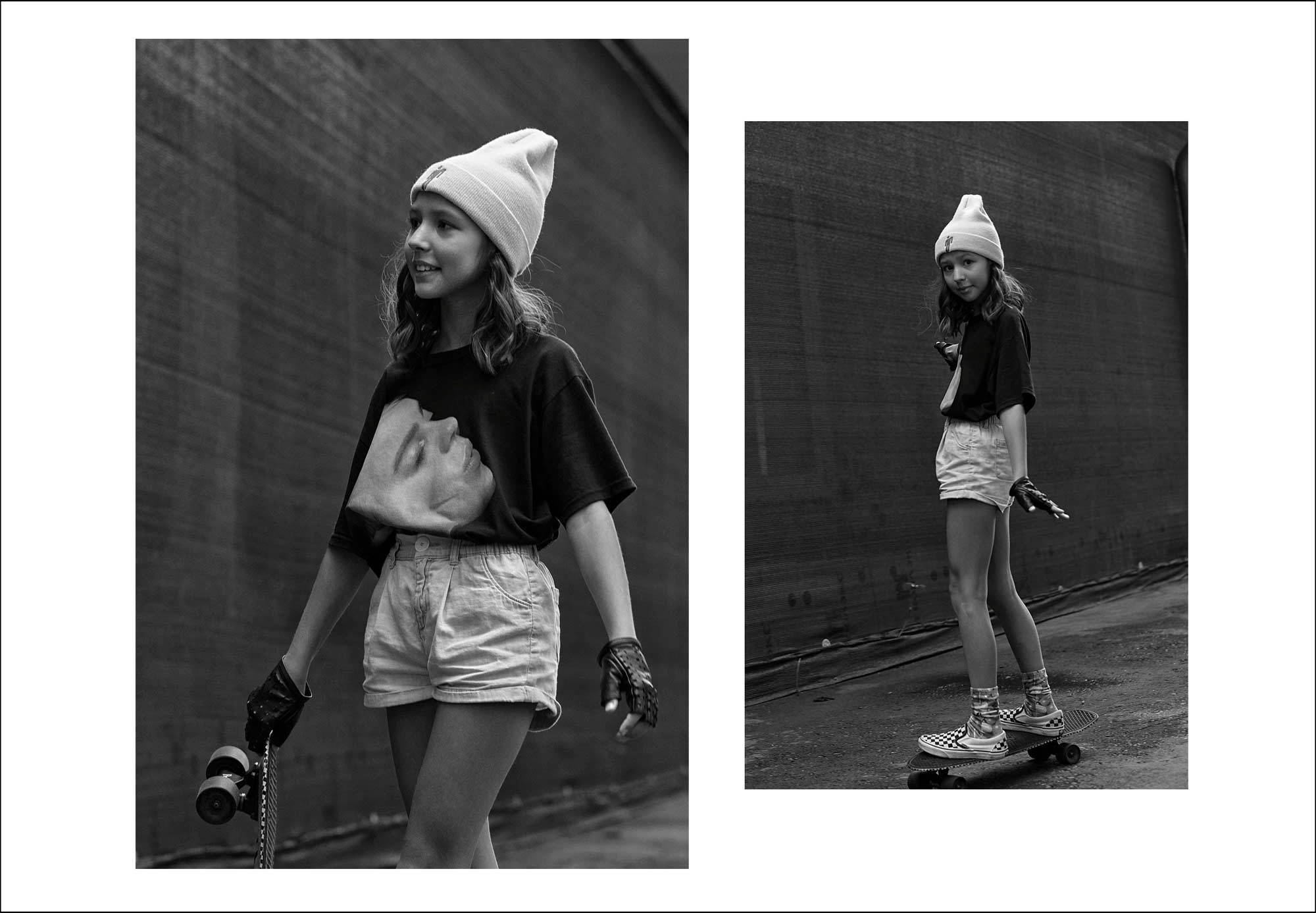 подросток со скейтом, флэтленд