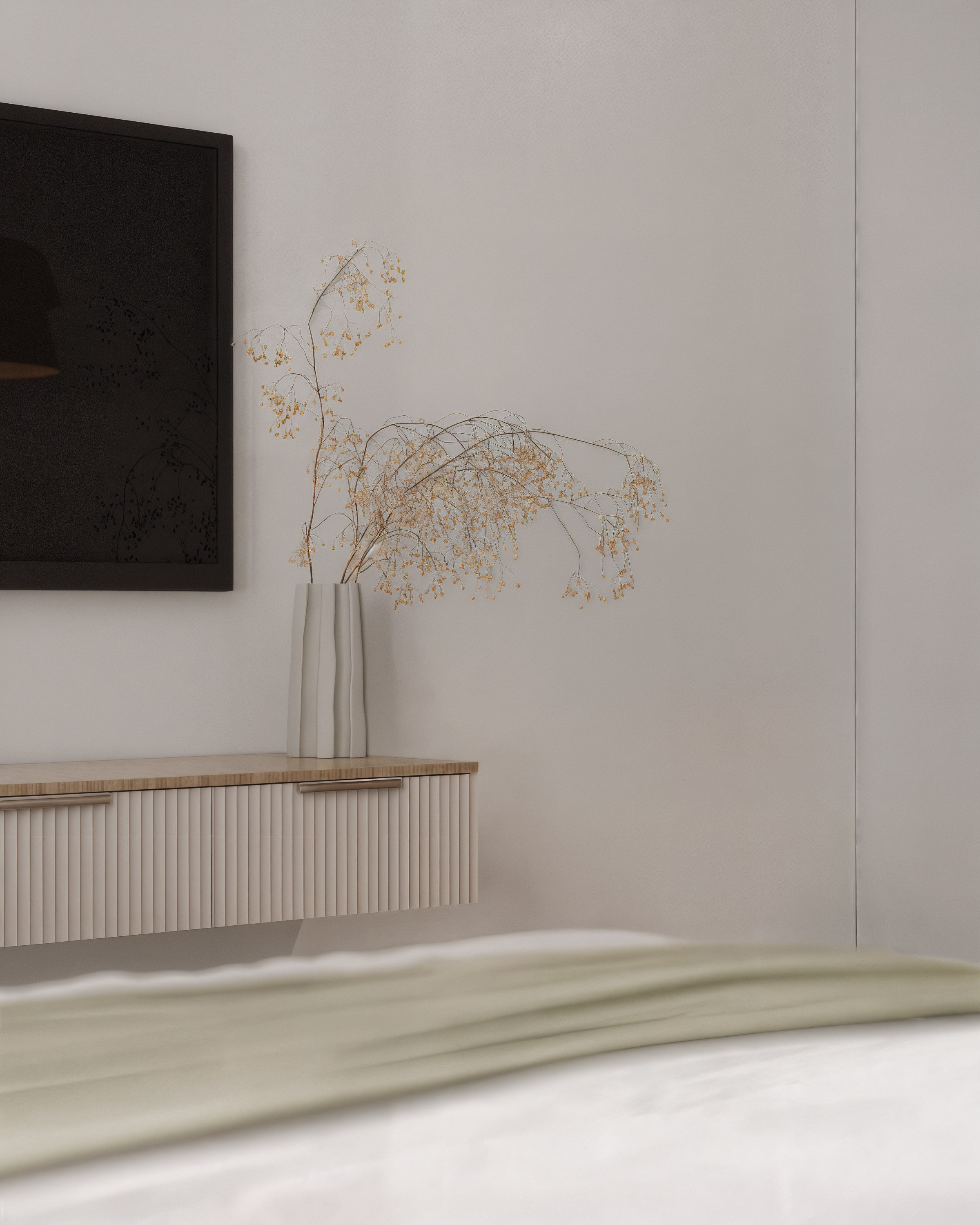 Апартаменты в Нижнем Новгороде, 2024. 3D визуализация интерьера и архитектурной среды