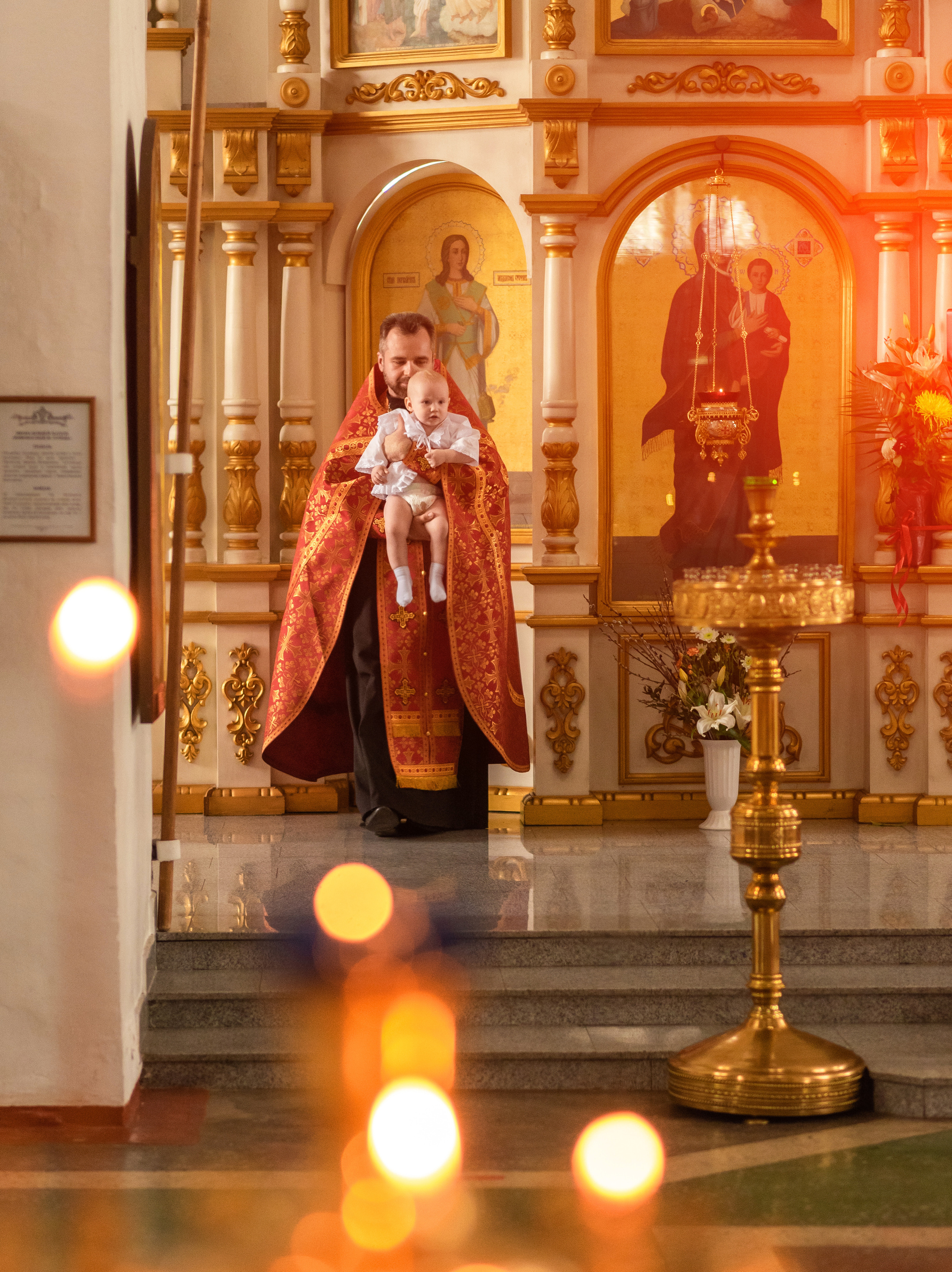 Крещение Льва. Катя Барбус Фотограф Пермь