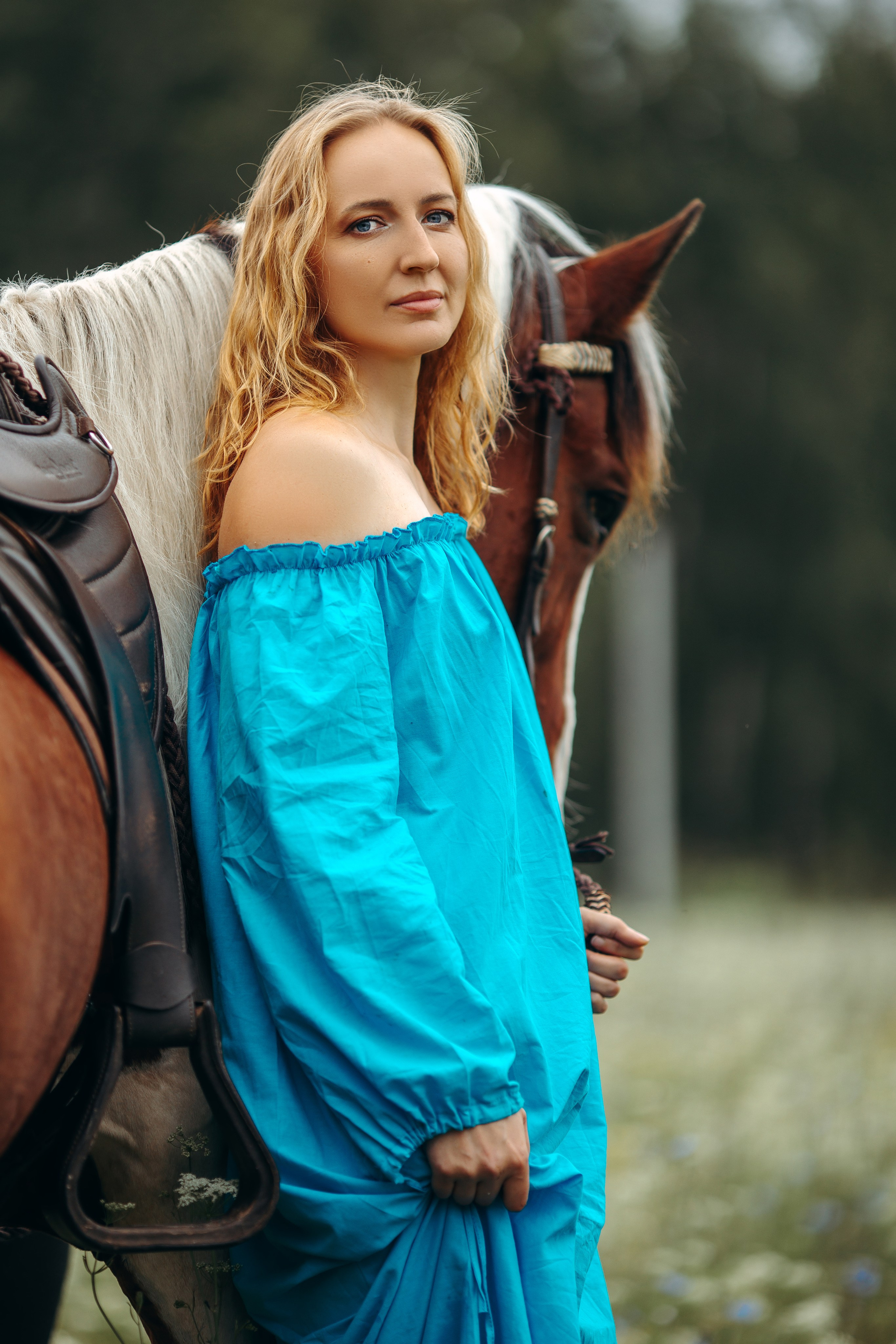 Летняя Надя. Анна Молчанова конный фотограф в Тюмени | фотосессии с лошадьми Тюмень