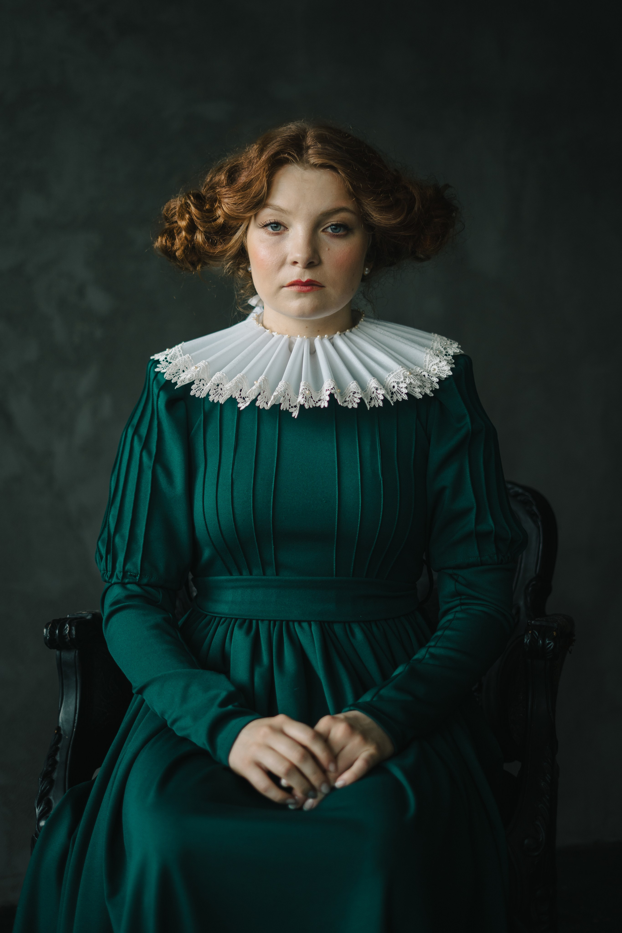 Портрет девушки XIX века. Фотограф Мария N Екатеринбург