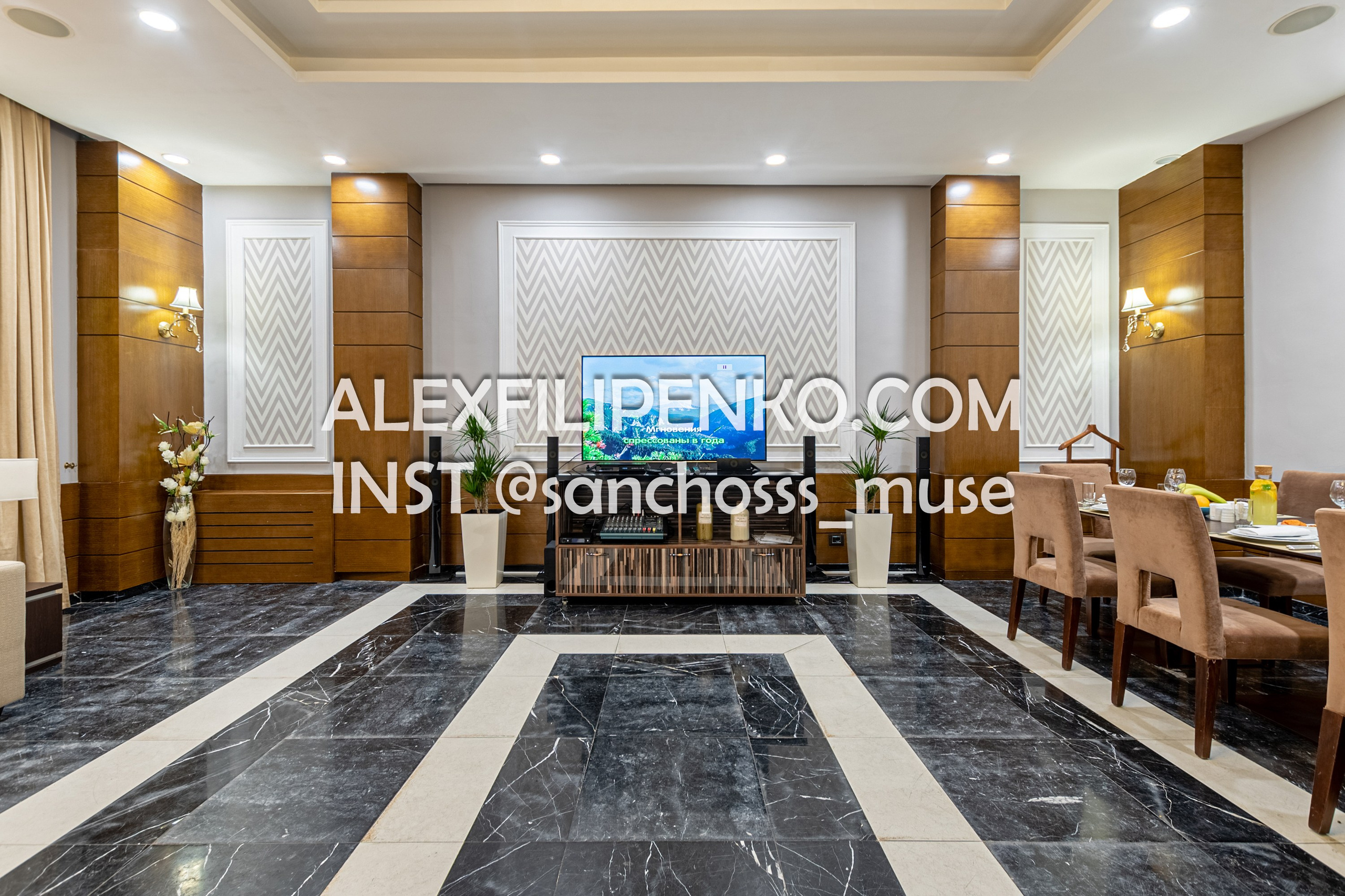 VIP зал Comfort Hotel Astana. Фотограф интерьера недвижимости и архитектуры в Астане