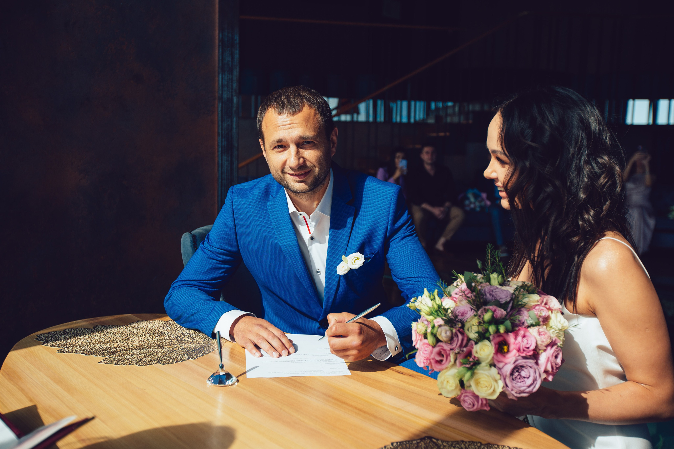 Роспись Владимира и Екатерины. Фотограф Георгий Нигматулин