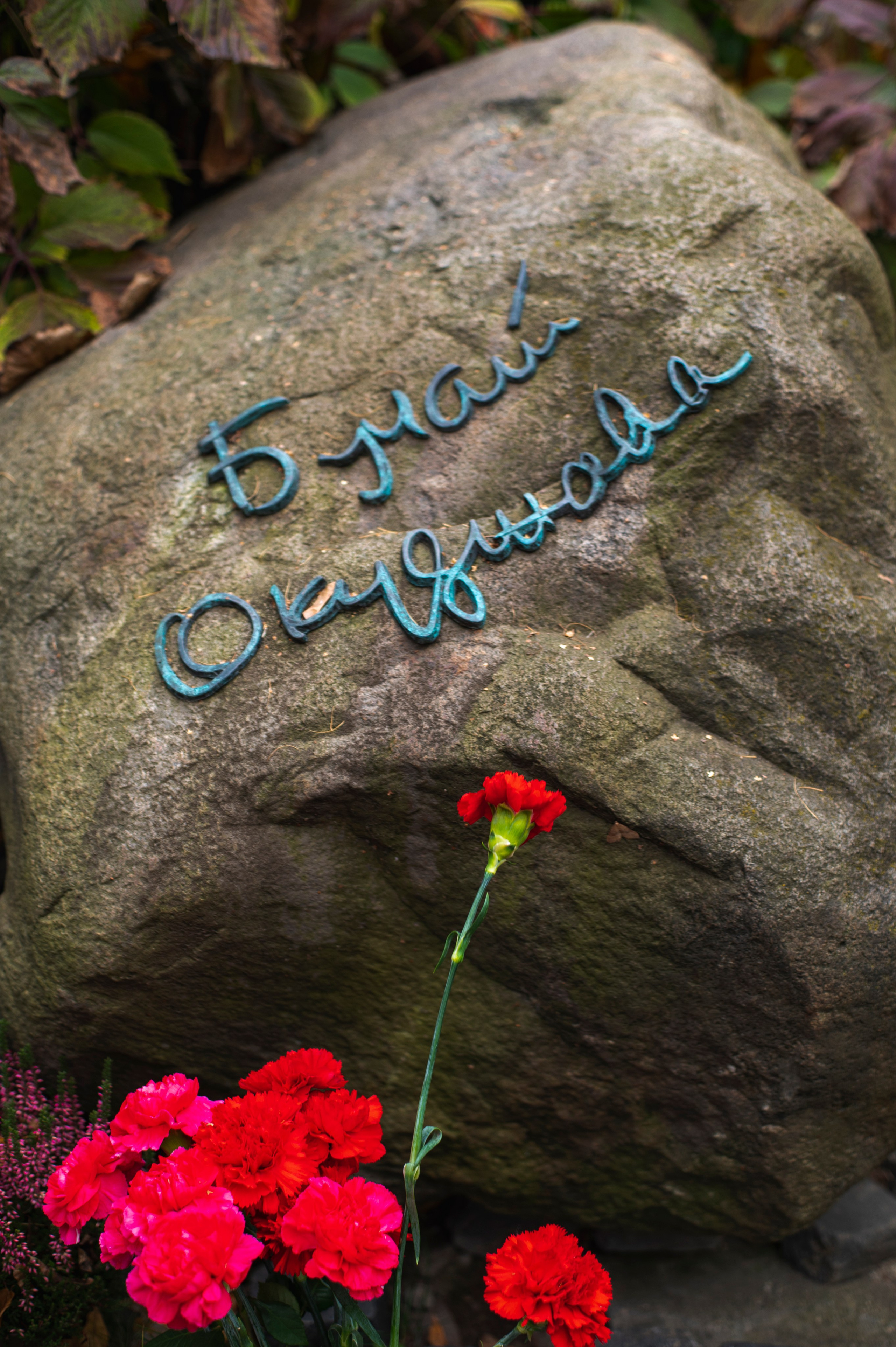 Ваганьковское кладбище. Фотограф Роман Адлер