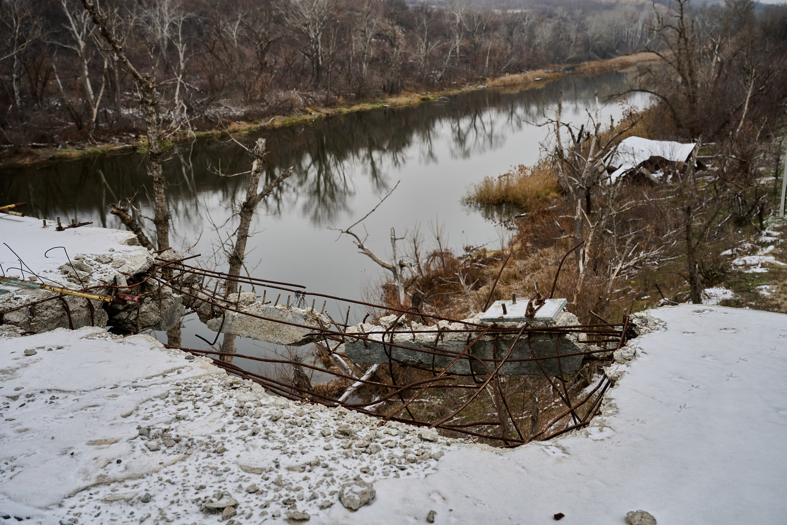 Лисичанск (Луганская область). Декабрь 2024 года. Фотограф Роман Адлер