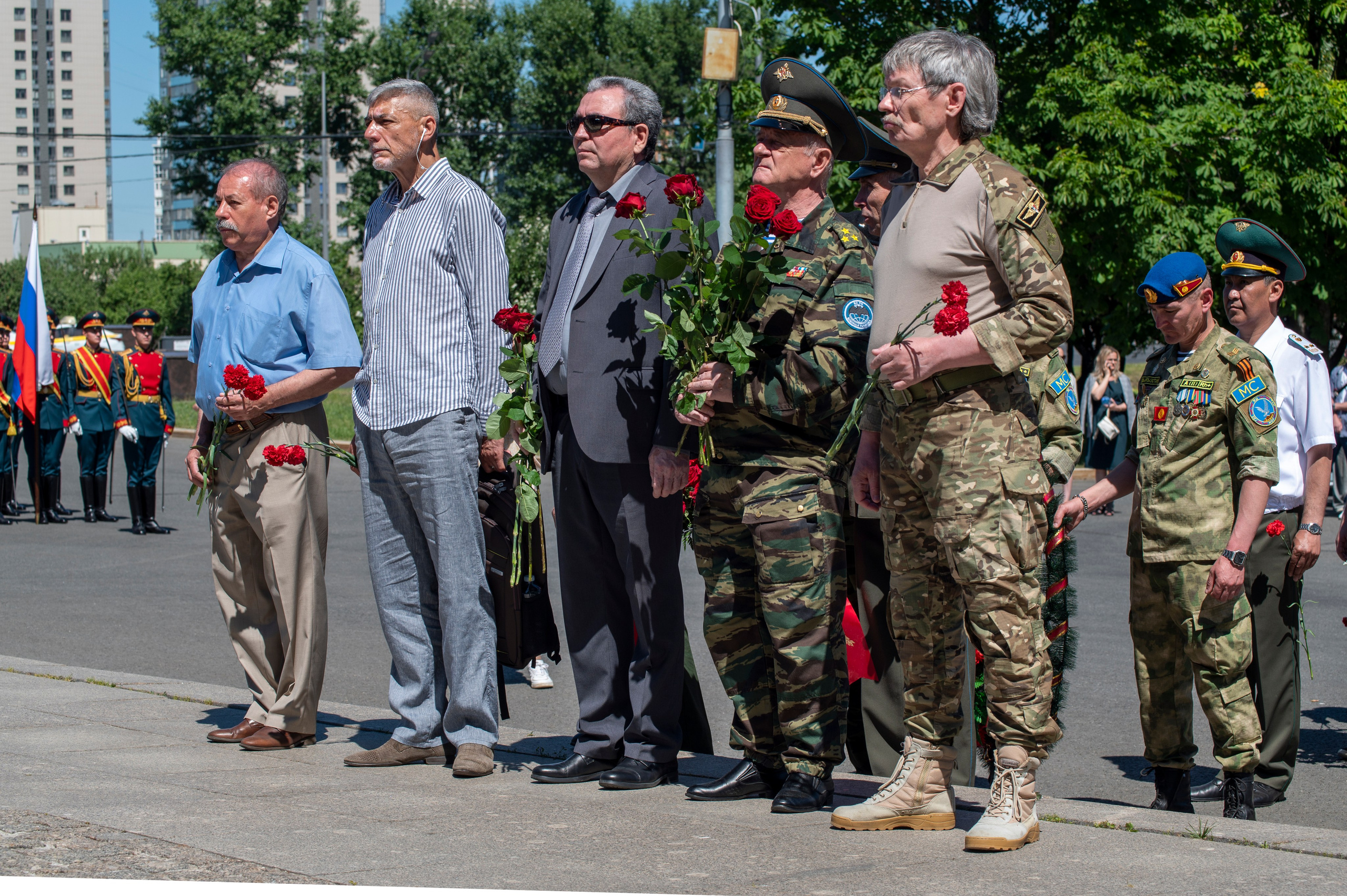 День ветеранов боевых действий 2022. Фотограф Роман Адлер