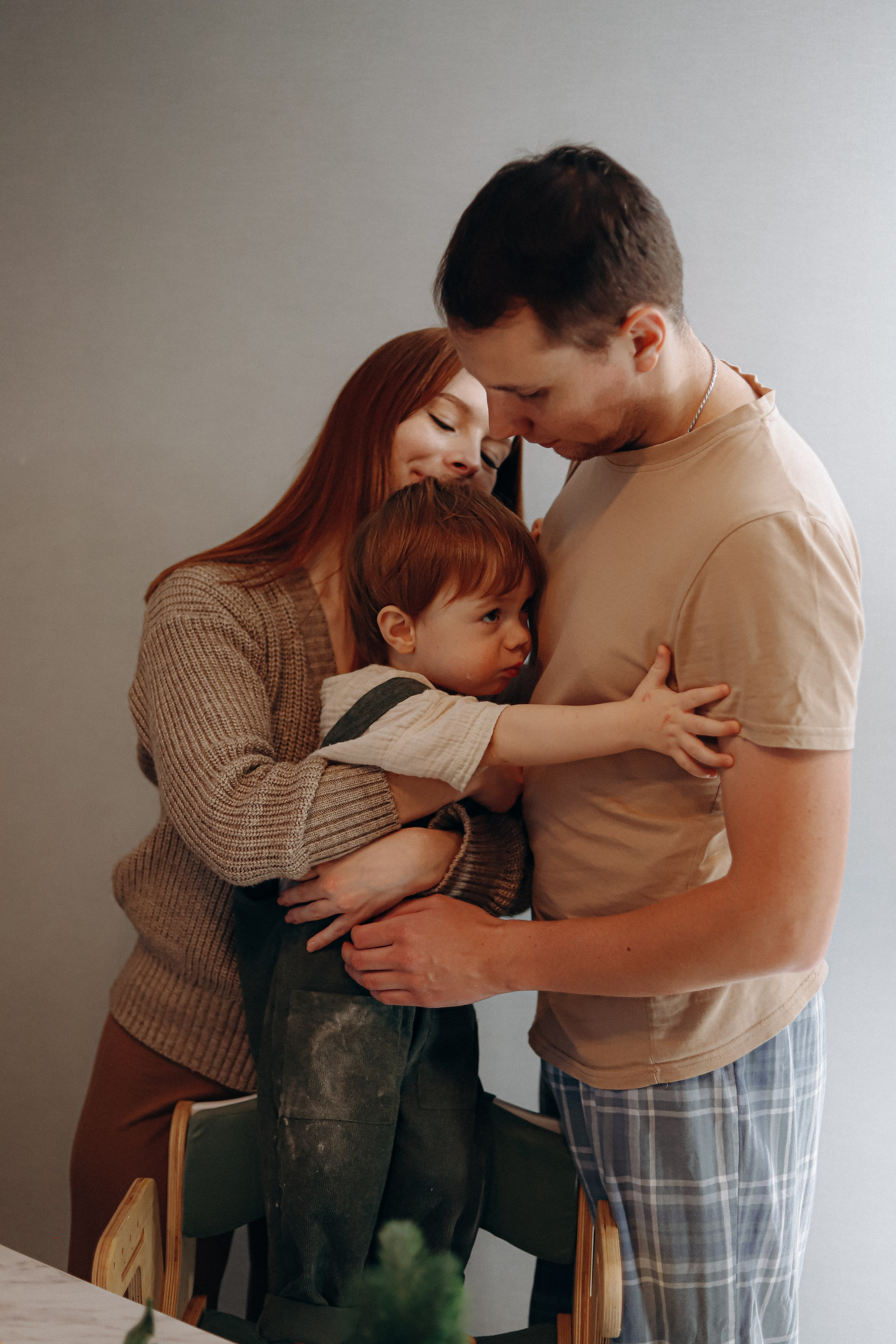 Домашняя новогодняя история. Алексей+Ксения+Дима. Услуги