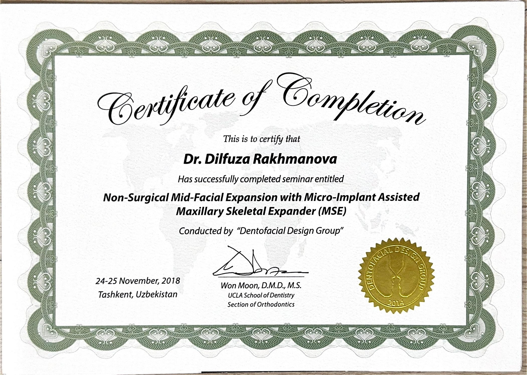 Образование и опыт. Стоматолог ортодонт-гнатолог в Москве