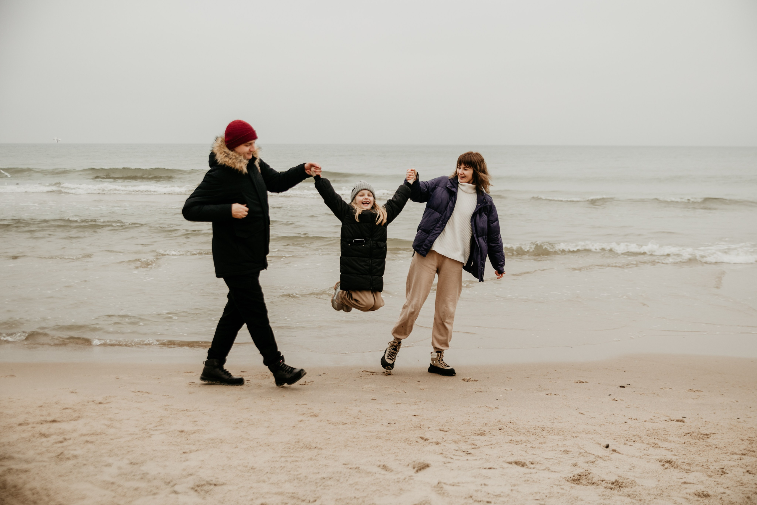 Зимнее Море. Портретный фотограф в Калининграде Алеся Раух
