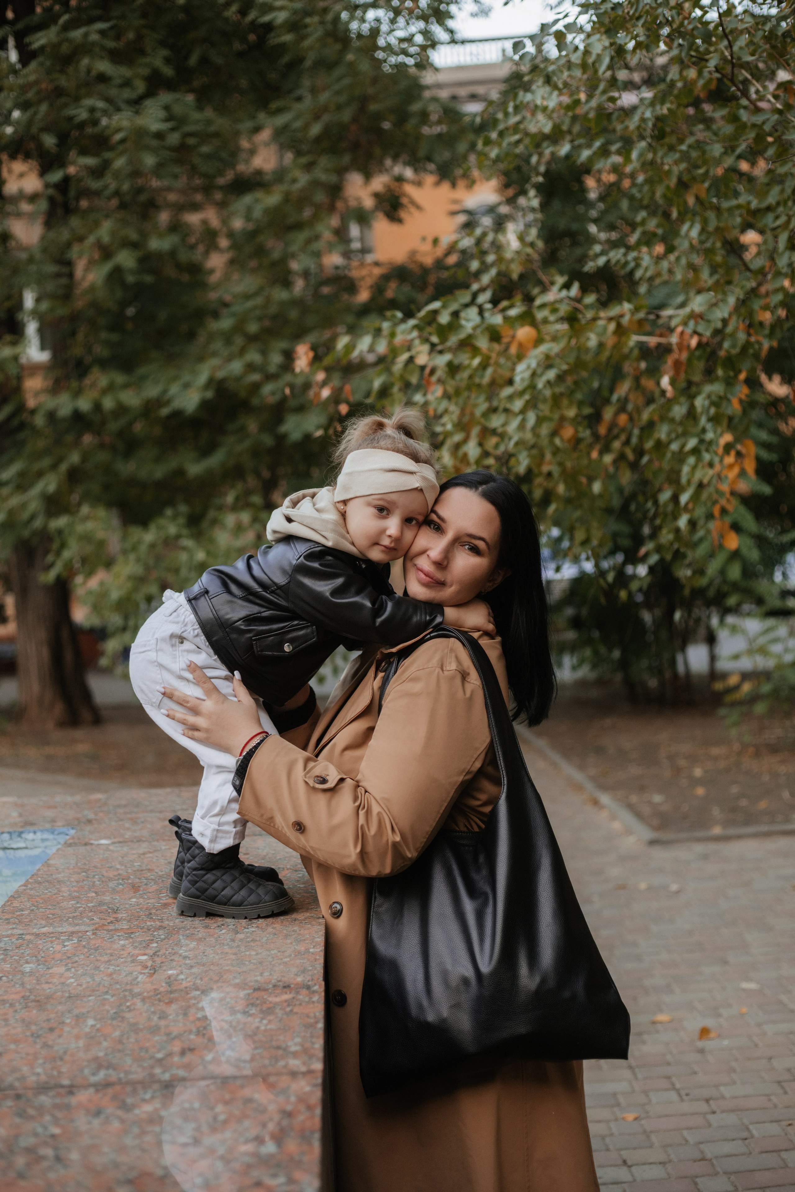 Таня и Соня на осенней прогулке. Фотограф в Волгограде и Москве | Анастасия Лаврова