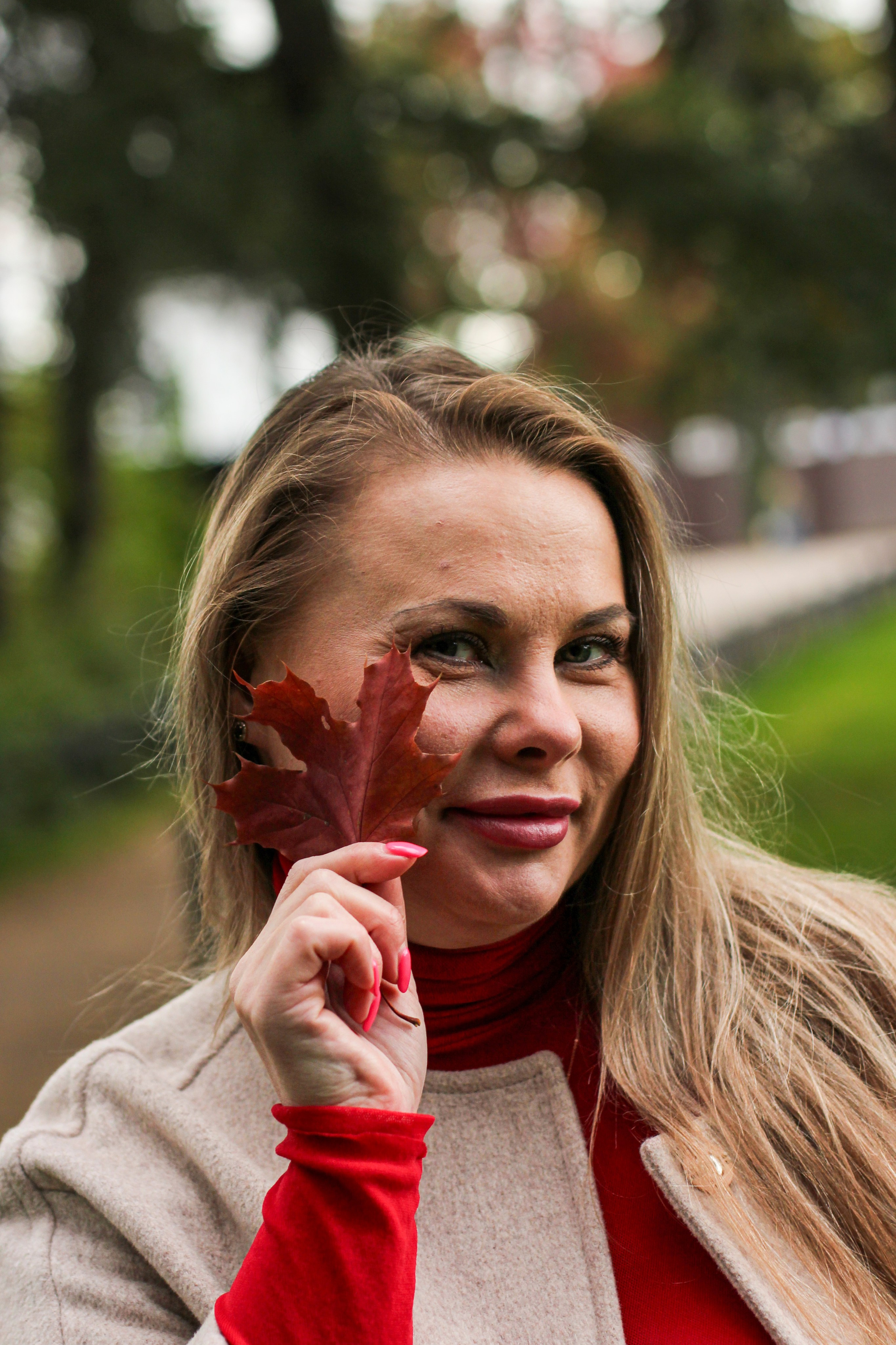 Мария на прогулке в Ботаническом саду. Ваш личный фотограф в Москве Мила