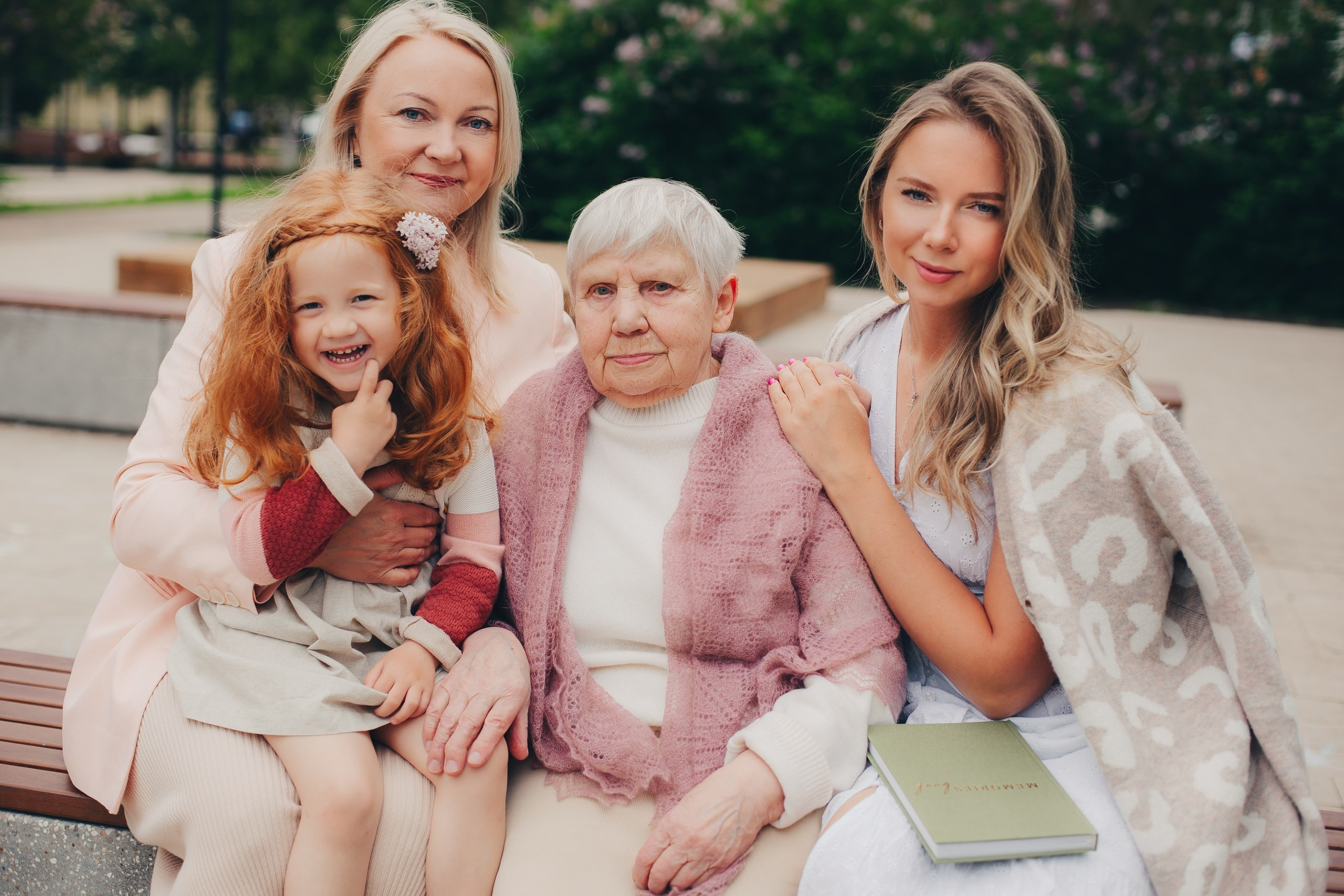 Фотосессия нескольких поколений. Фотограф Евгения Мальцева, Архангельск