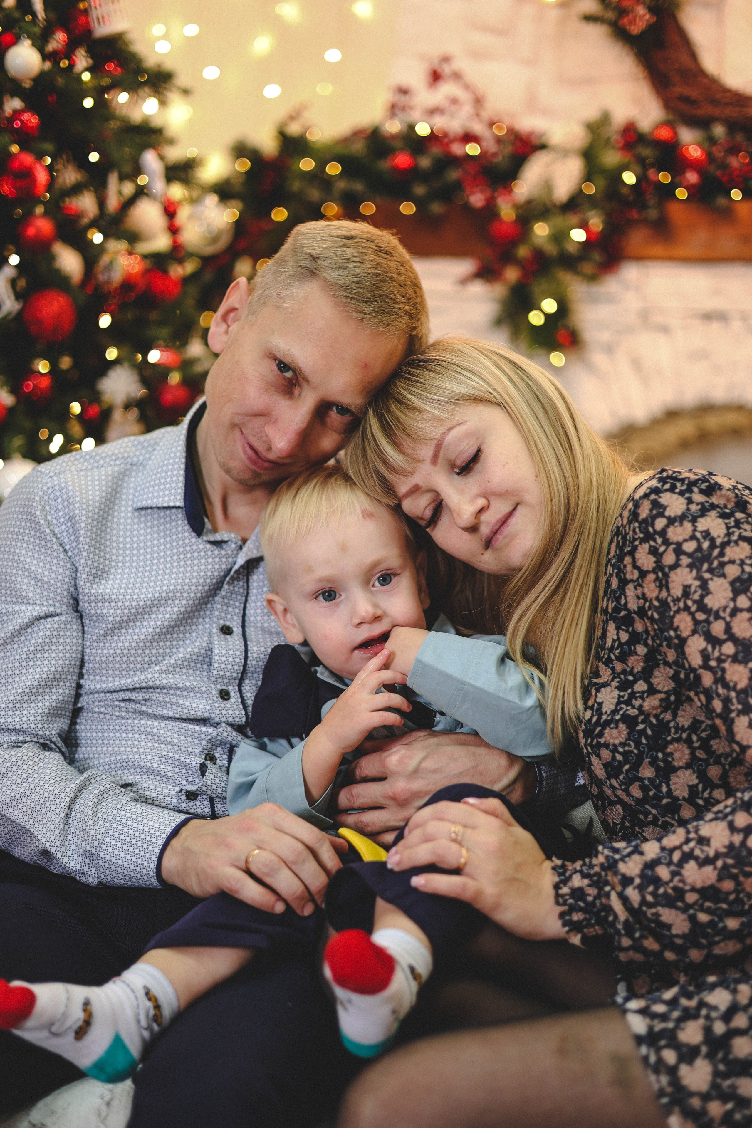 Новогодняя история «Мария и ее семья». Фотограф в Москве Анастасия Калинина