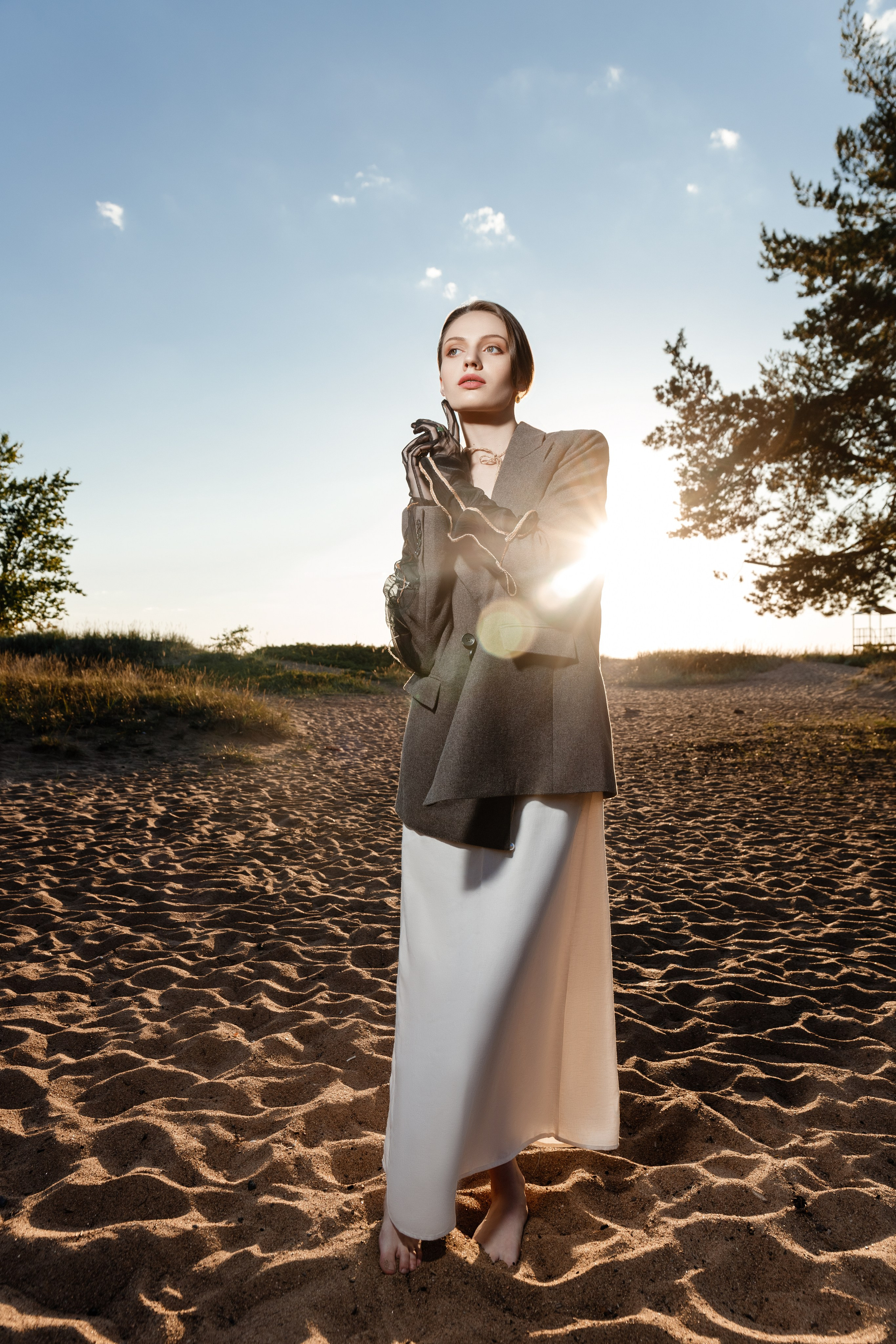 Летняя fashion-съёмка на пляже