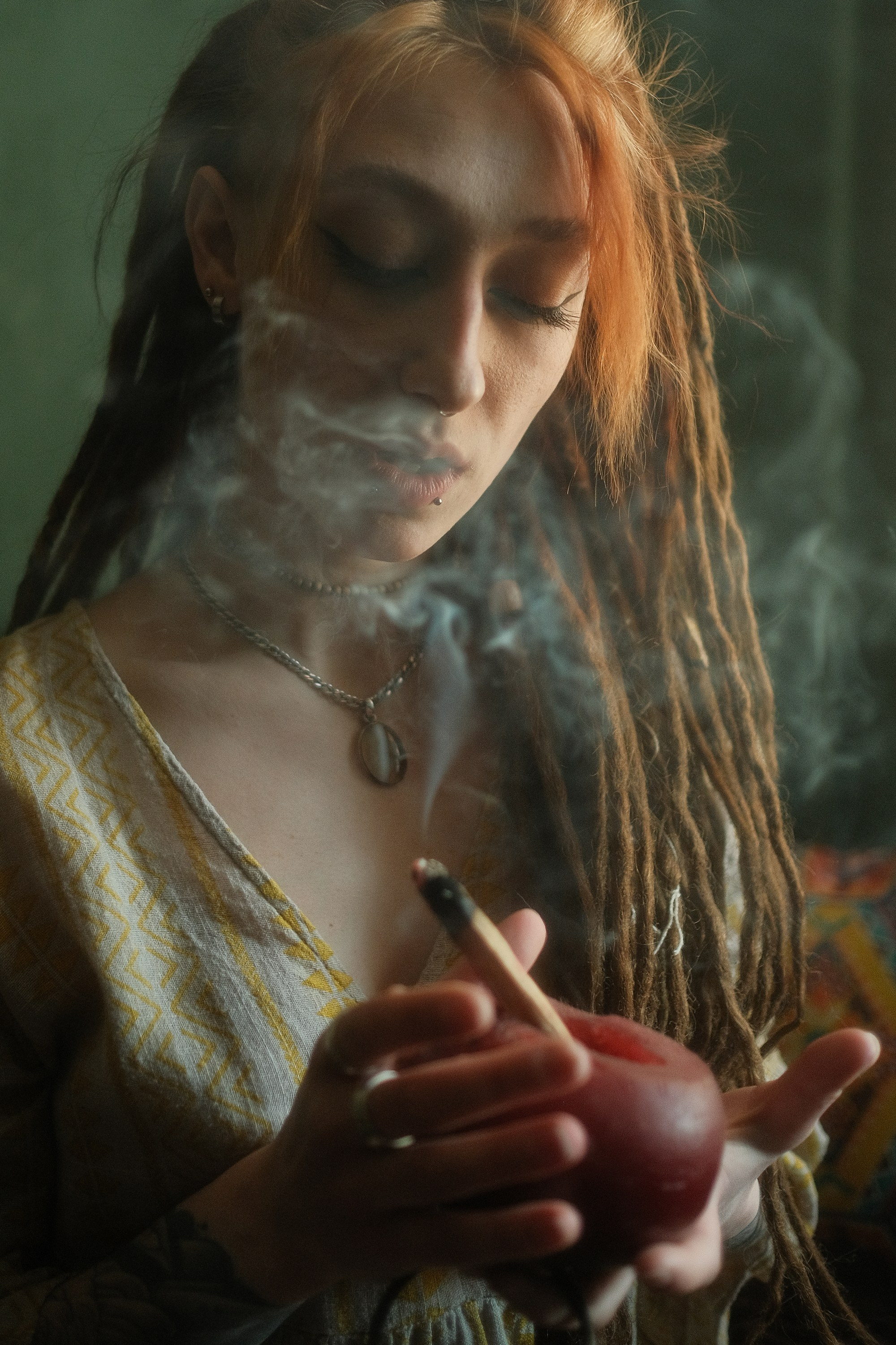 Smoky morning. Aleksandr Schafft