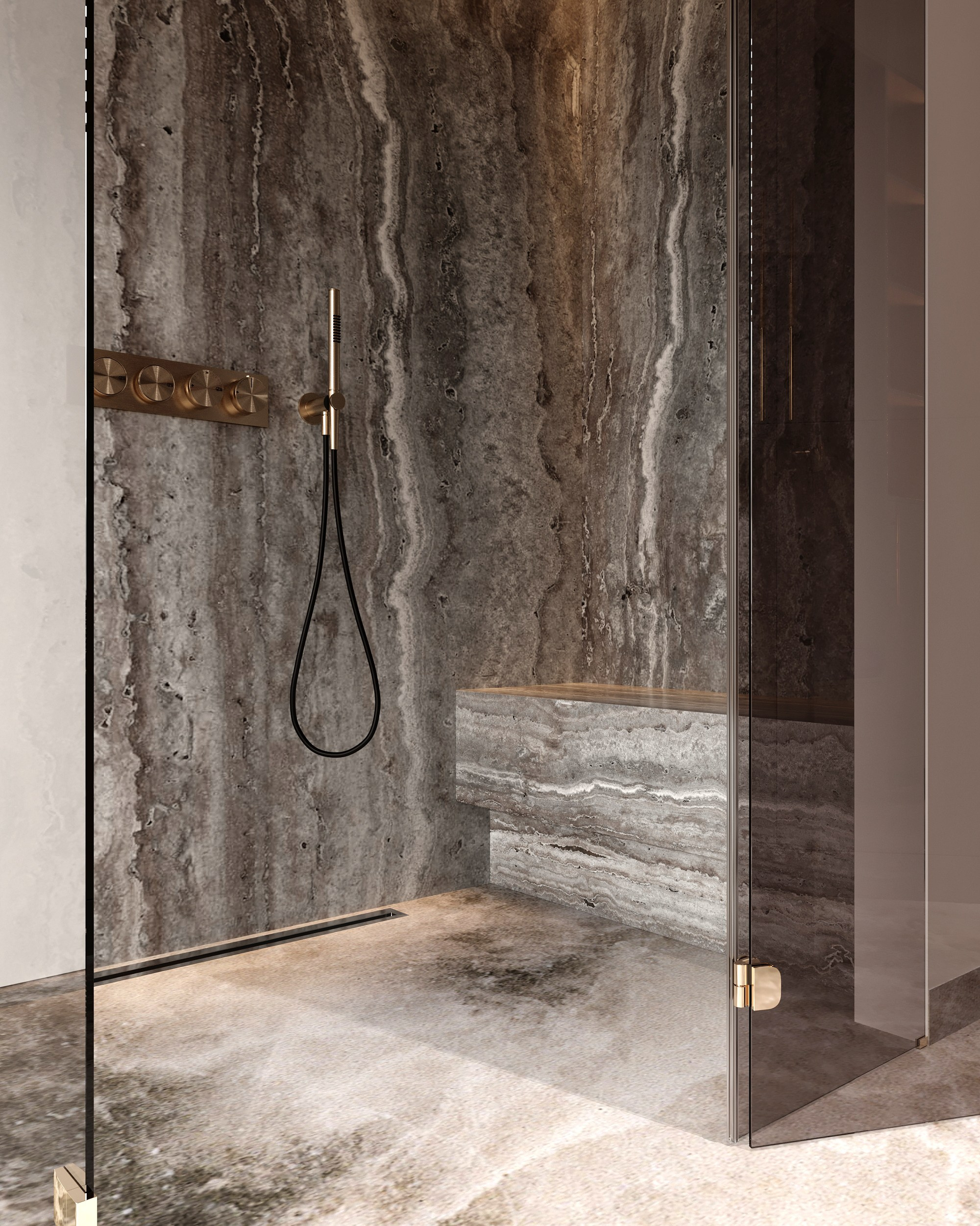 Визуализация Спа в частном доме. Архитектор-дизайнер в Казани