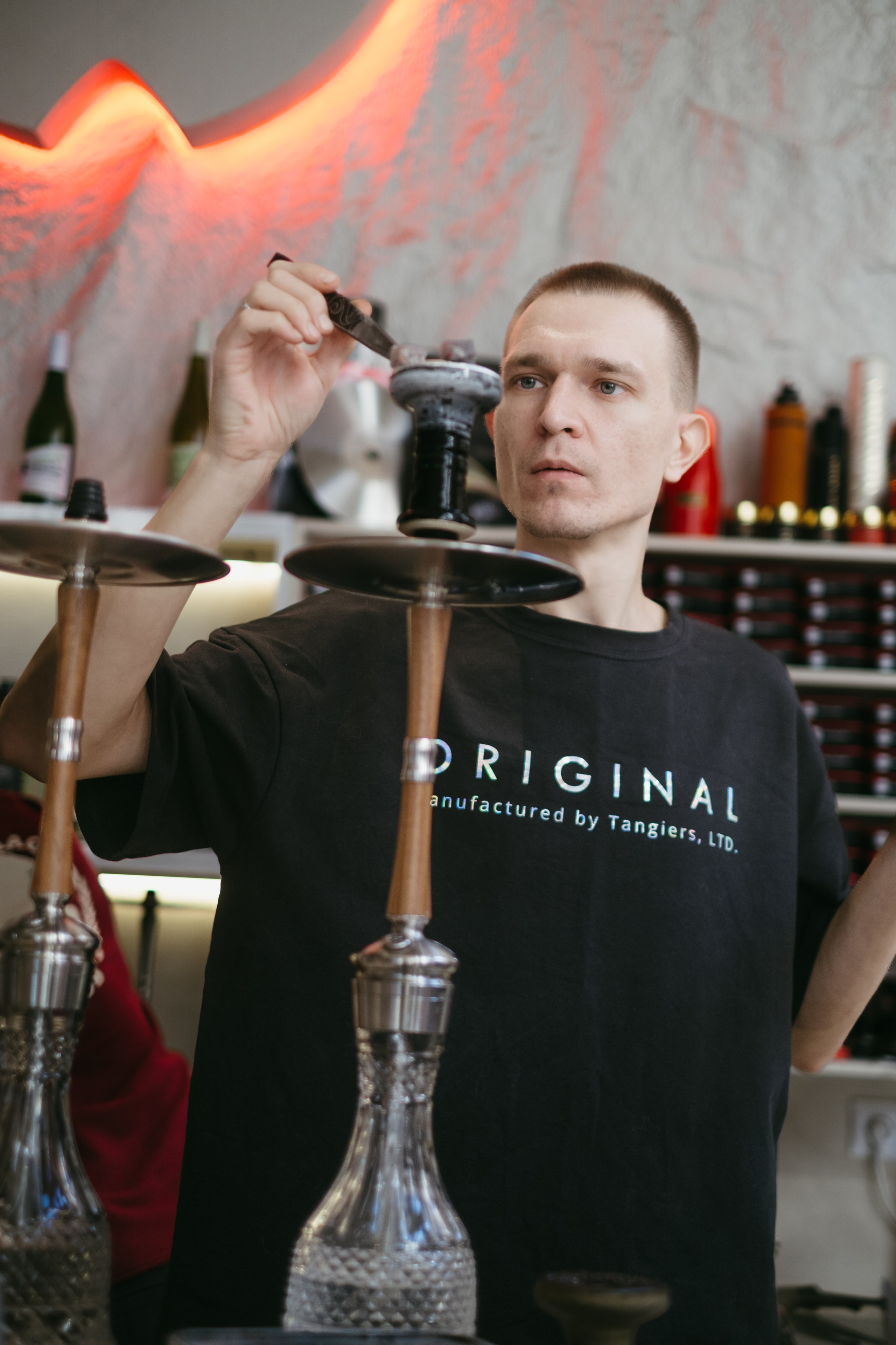 Б2Б мероприятие в лаунж баре HookahPlace Ordos | Краснодар. Свадебный фотограф Денис Ожигин в Краснодаре и крае. Эмоциональная и стильная съемка вашего дня