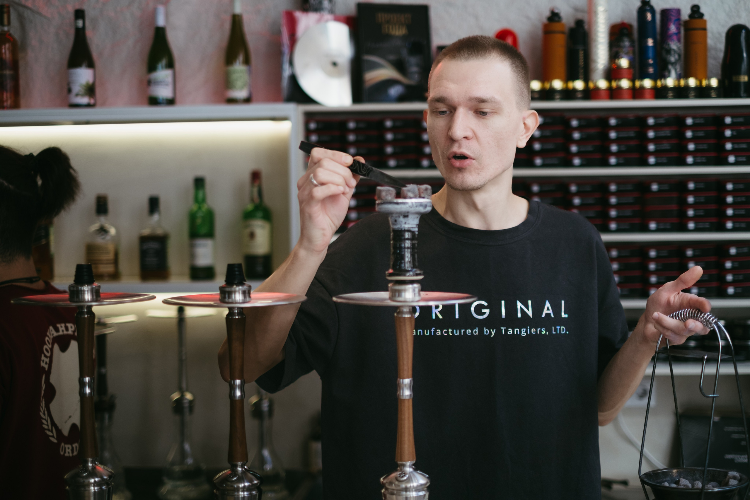 Б2Б мероприятие в лаунж баре HookahPlace Ordos | Краснодар. Свадебный фотограф Денис Ожигин в Краснодаре и крае. Эмоциональная и стильная съемка вашего дня