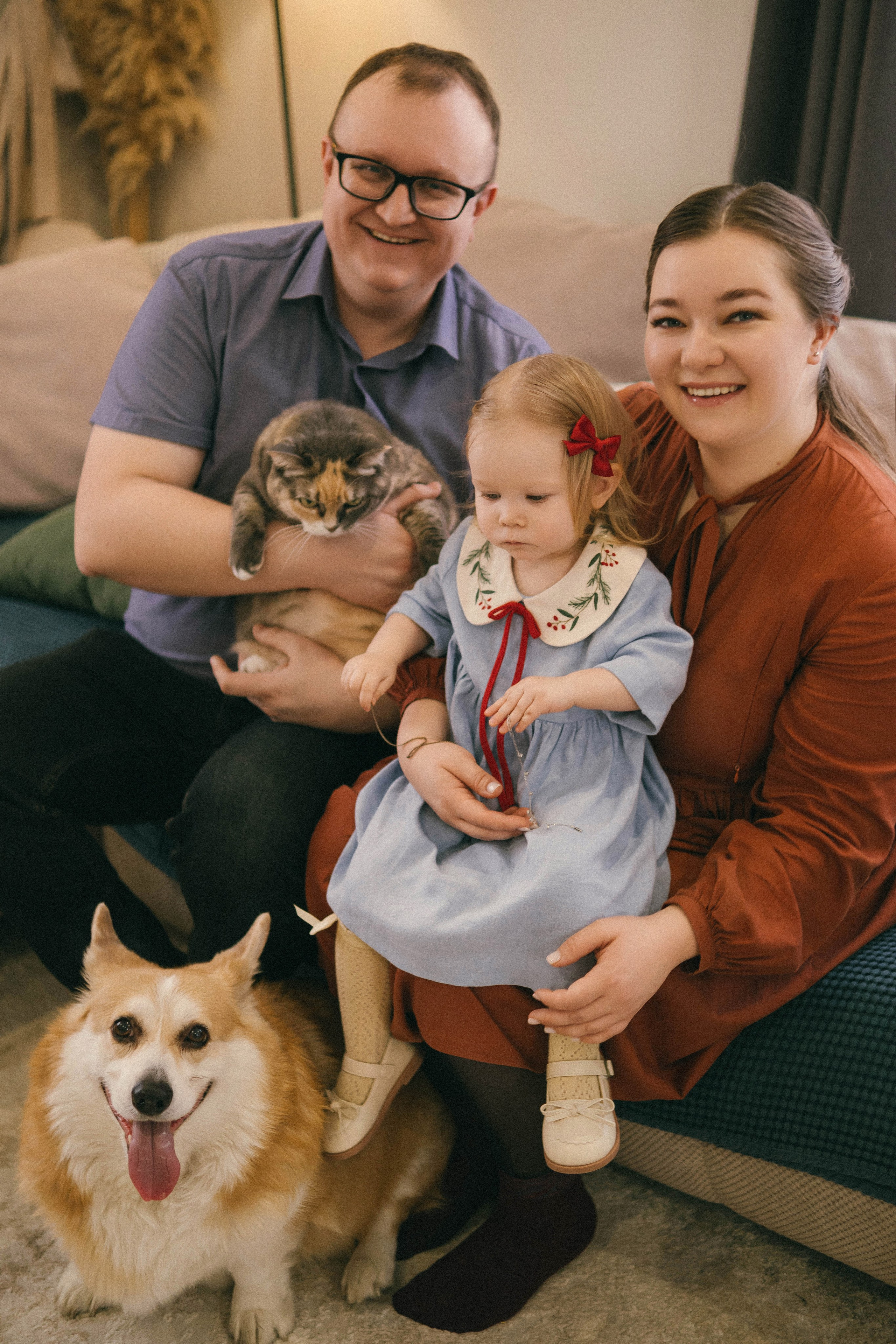 Оксана, Костя и Злата (2026). Анна Демидова — фотография для жизни и бизнеса в Абакане