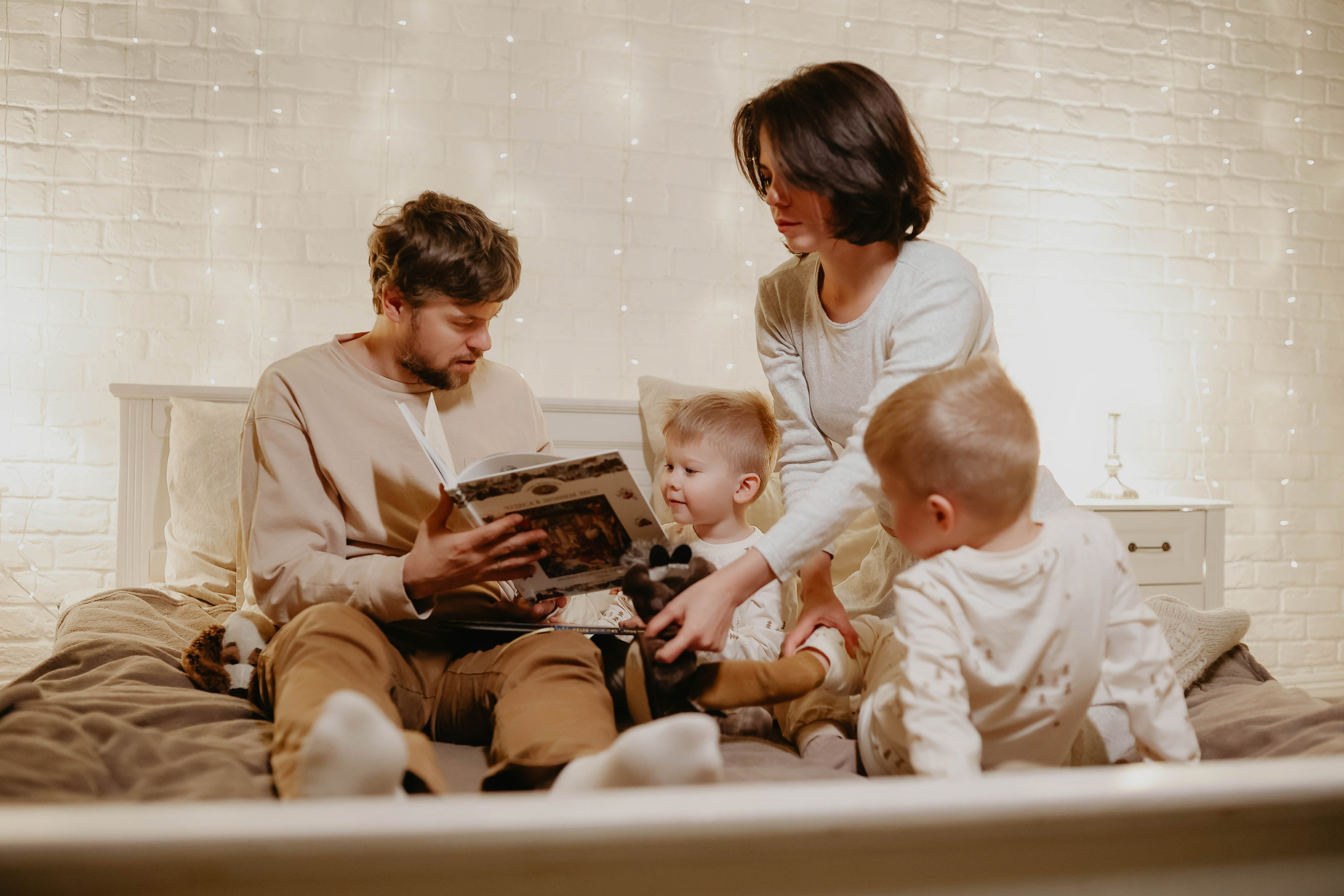 Новогодняя. Саша+Андрей+дети. Photographer in Moscow & everywhere in the World Alena Vyalova