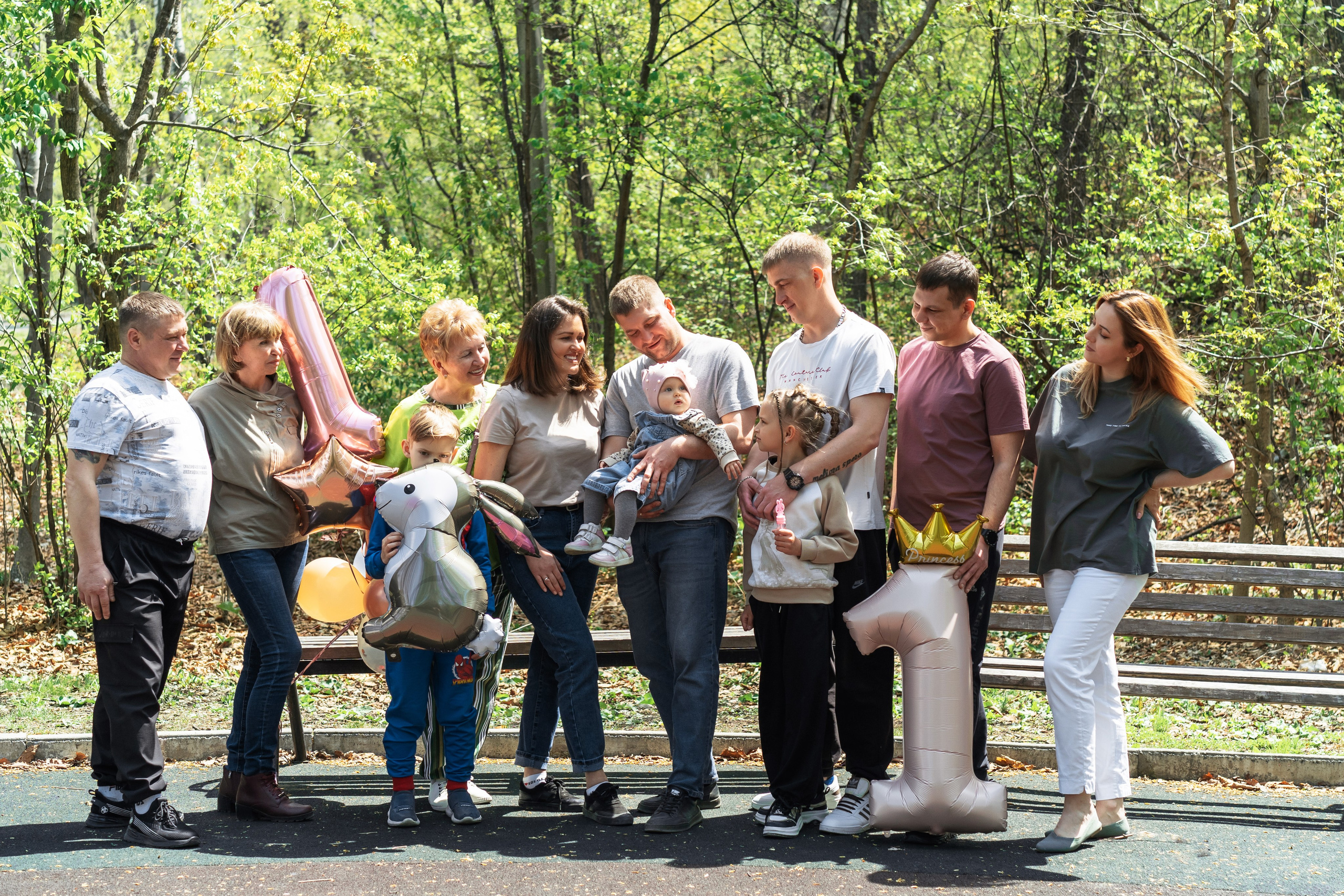 День рождения в парке. Семейный и детский фотограф во Владивостоке Мария Гой