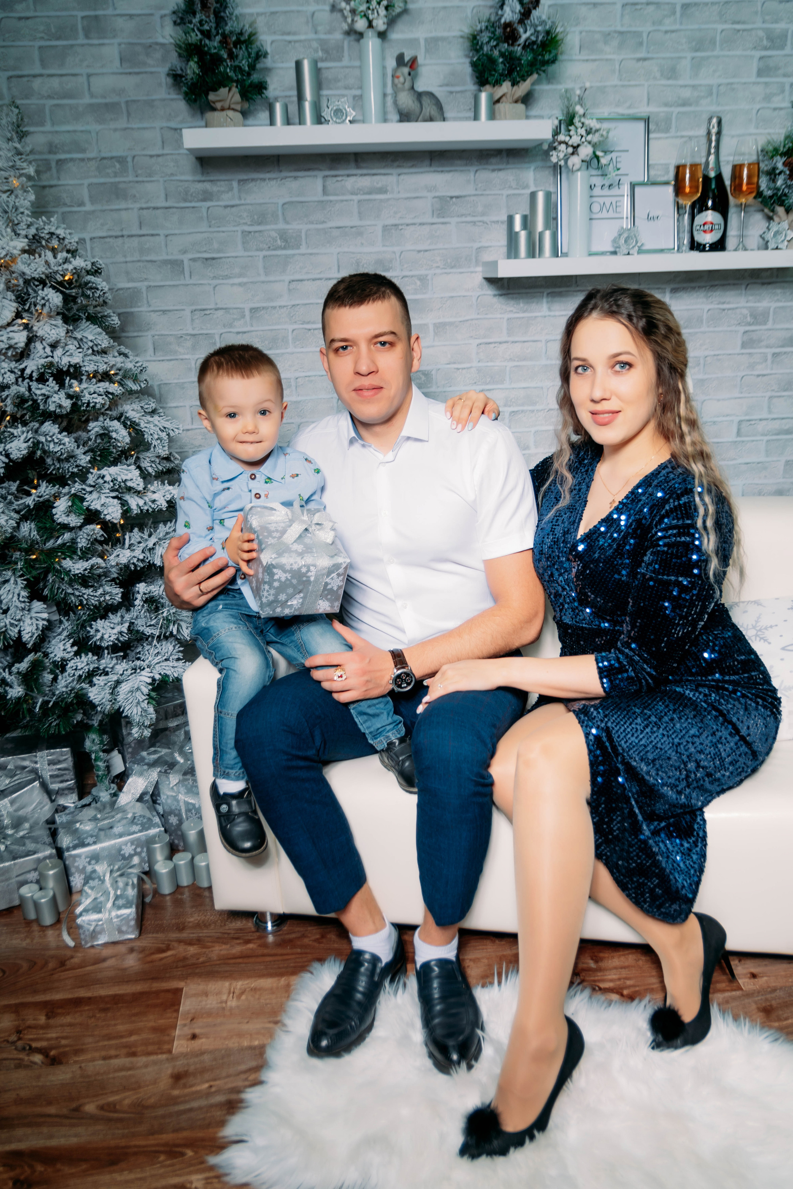 Константин, Галина и Руслан. Фотограф Алёна Царькова. Киселевск