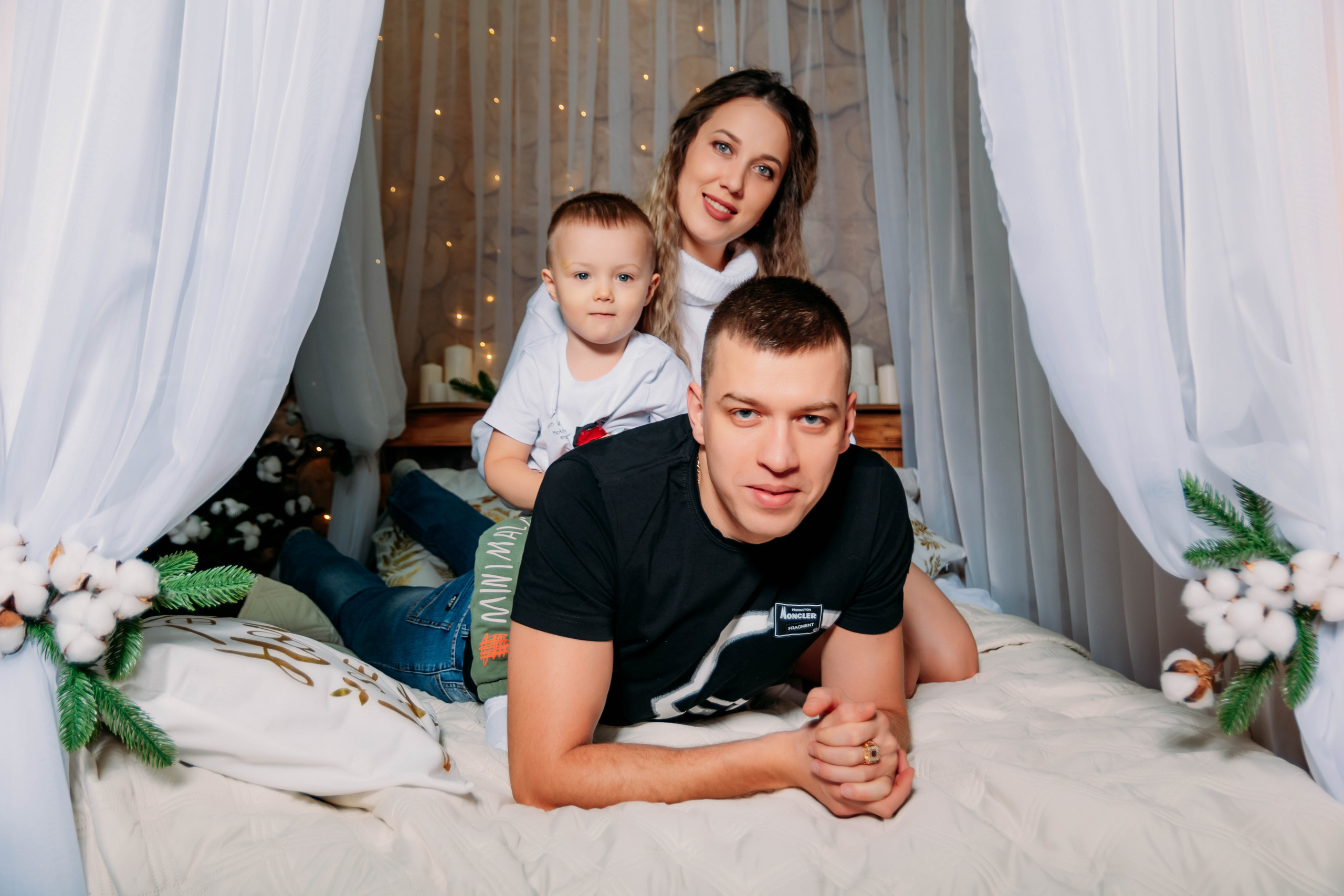 Константин, Галина и Руслан. Фотограф Алёна Царькова. Киселевск