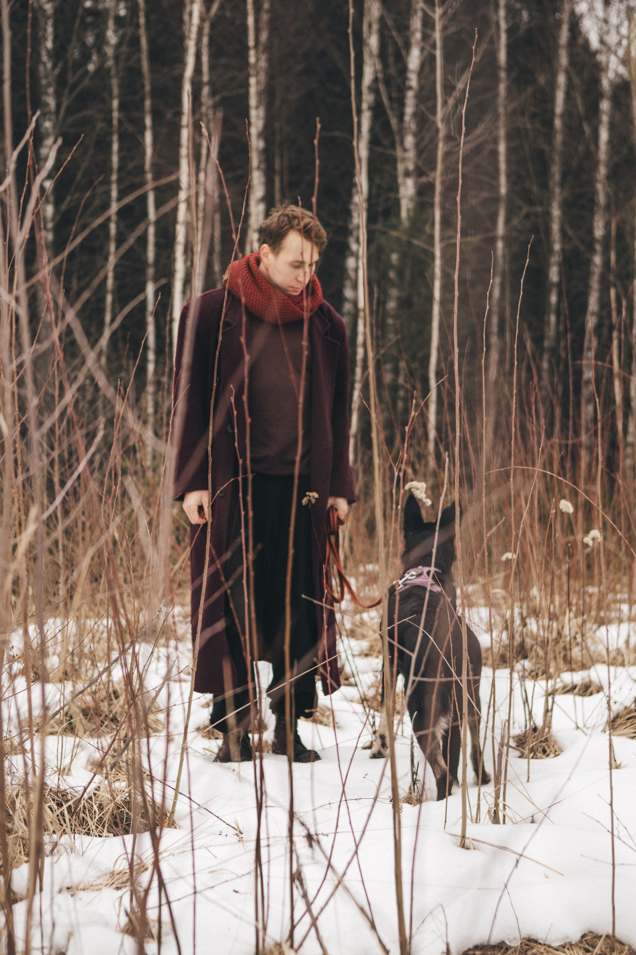 A cinematic tale of true love and unbreakable friendship between a man and a dog. Portrait, family and pet photographer in Cyprus, Ksenia Bourdelle