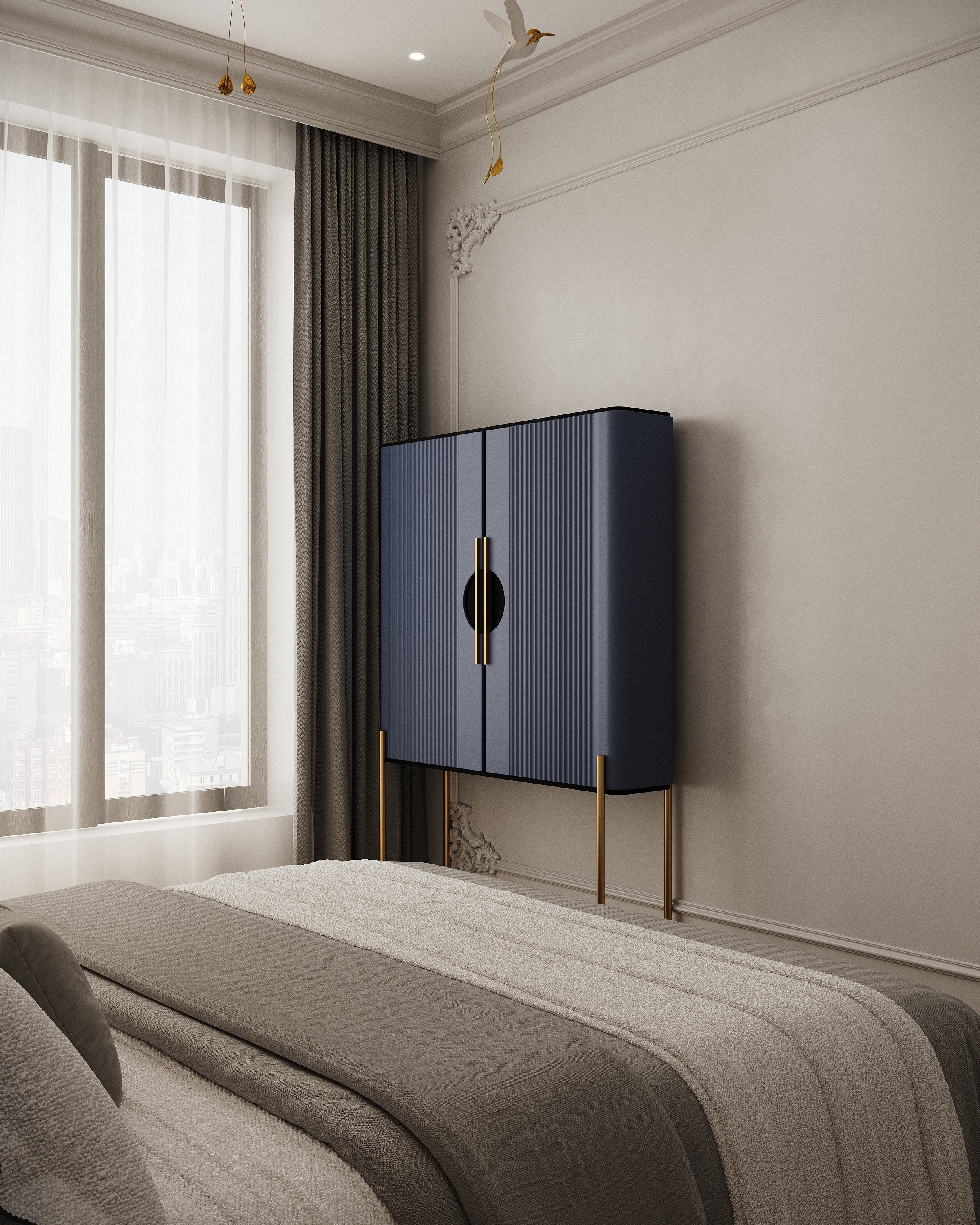 MSK | West Garden 105 м². 3d визуализатор Анастасия Науменко