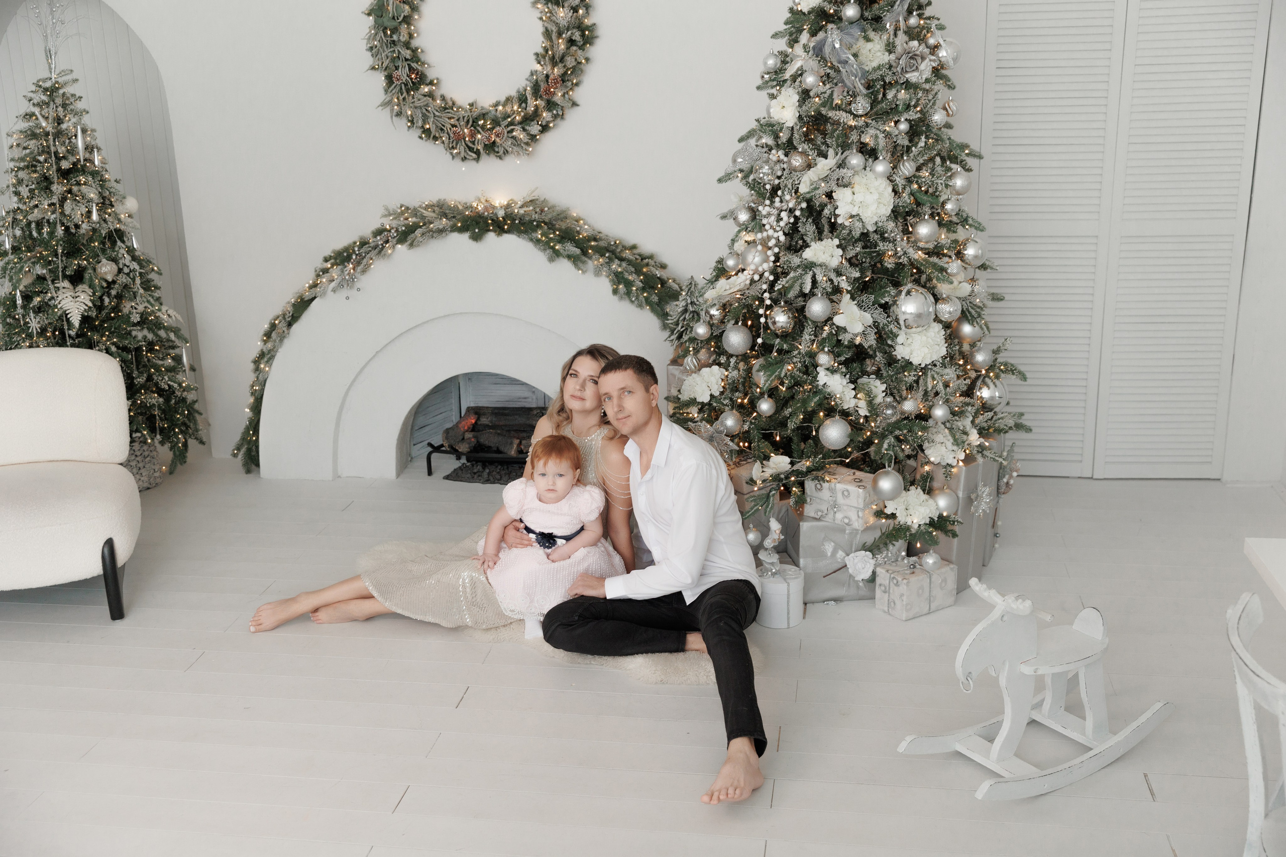 Ольга с семьей. Фотограф женского портрета, беременности и материнства Харькова Елена