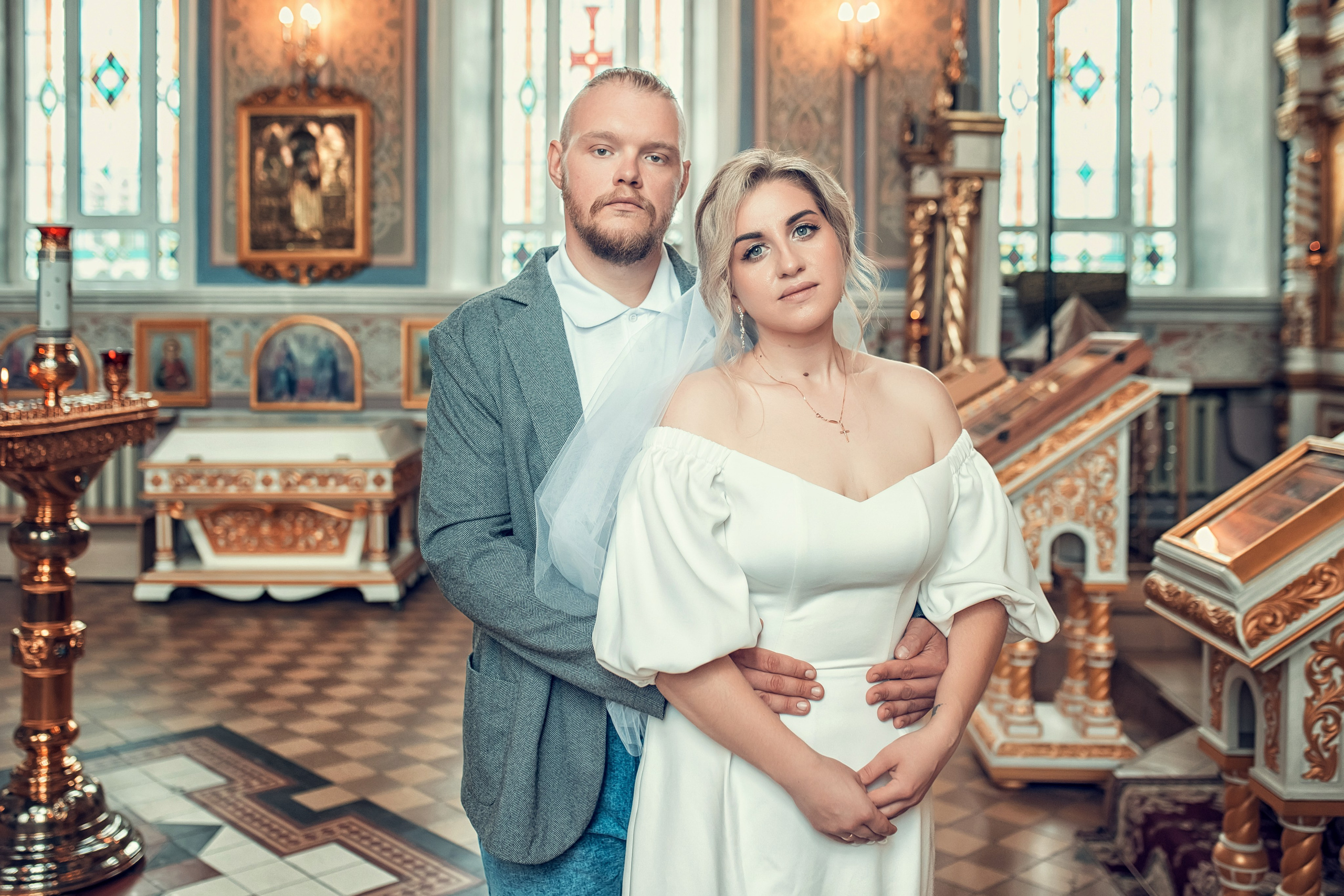 Венчание Артема и Ксении. Екатерина Крапивина фотограф церковных Таинств в Нижний Новгороде