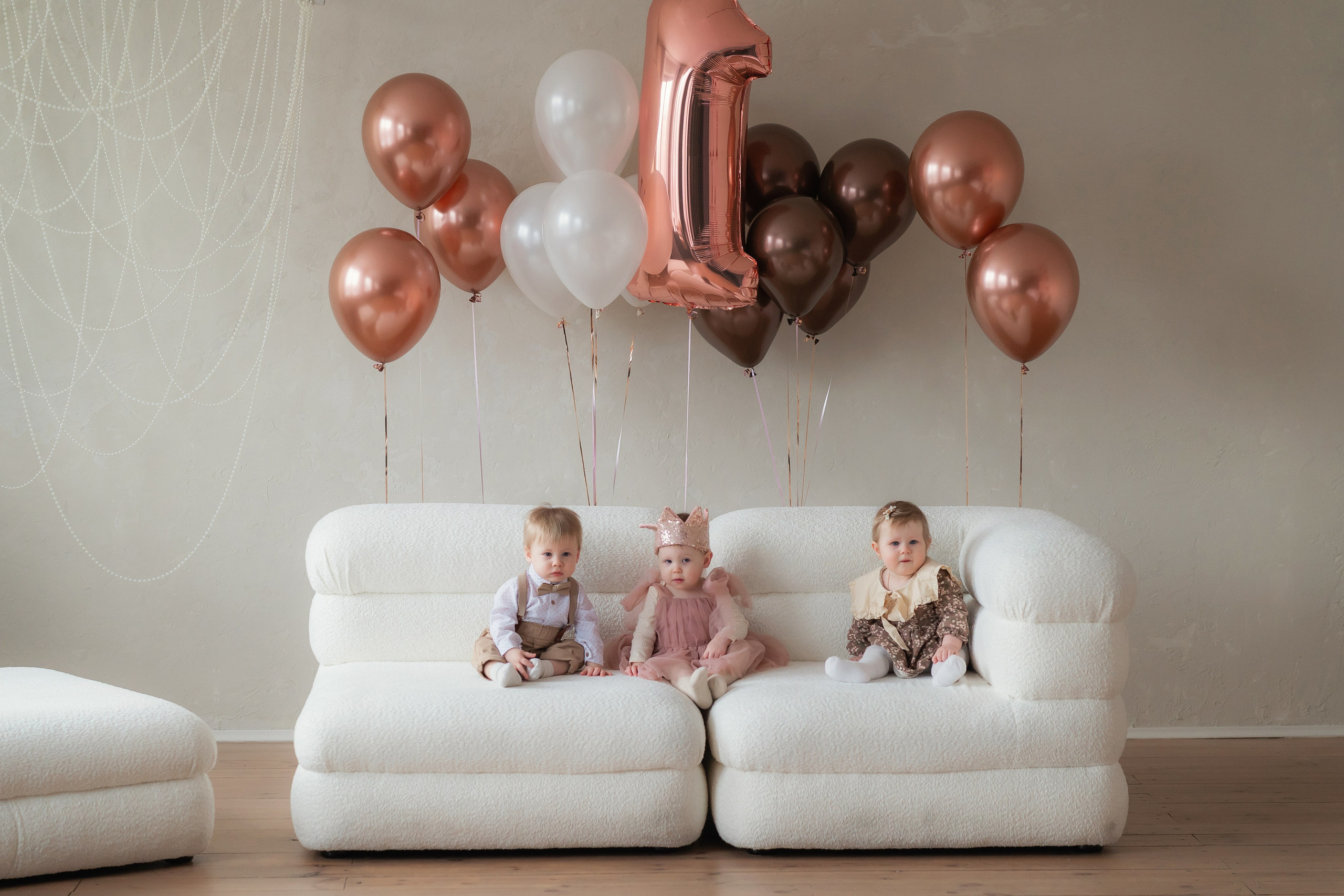 Съёмка годика для Авроры и Арсения. Фотограф Благовещенск Анна Емельянова