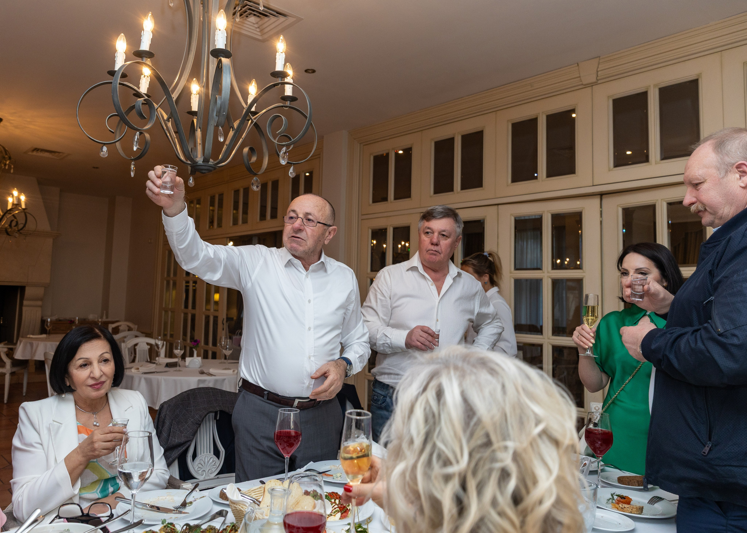 Юбилей Ольги. Отель Скандинавия. Фотограф в Санкт-Петербурге Закута Ольга