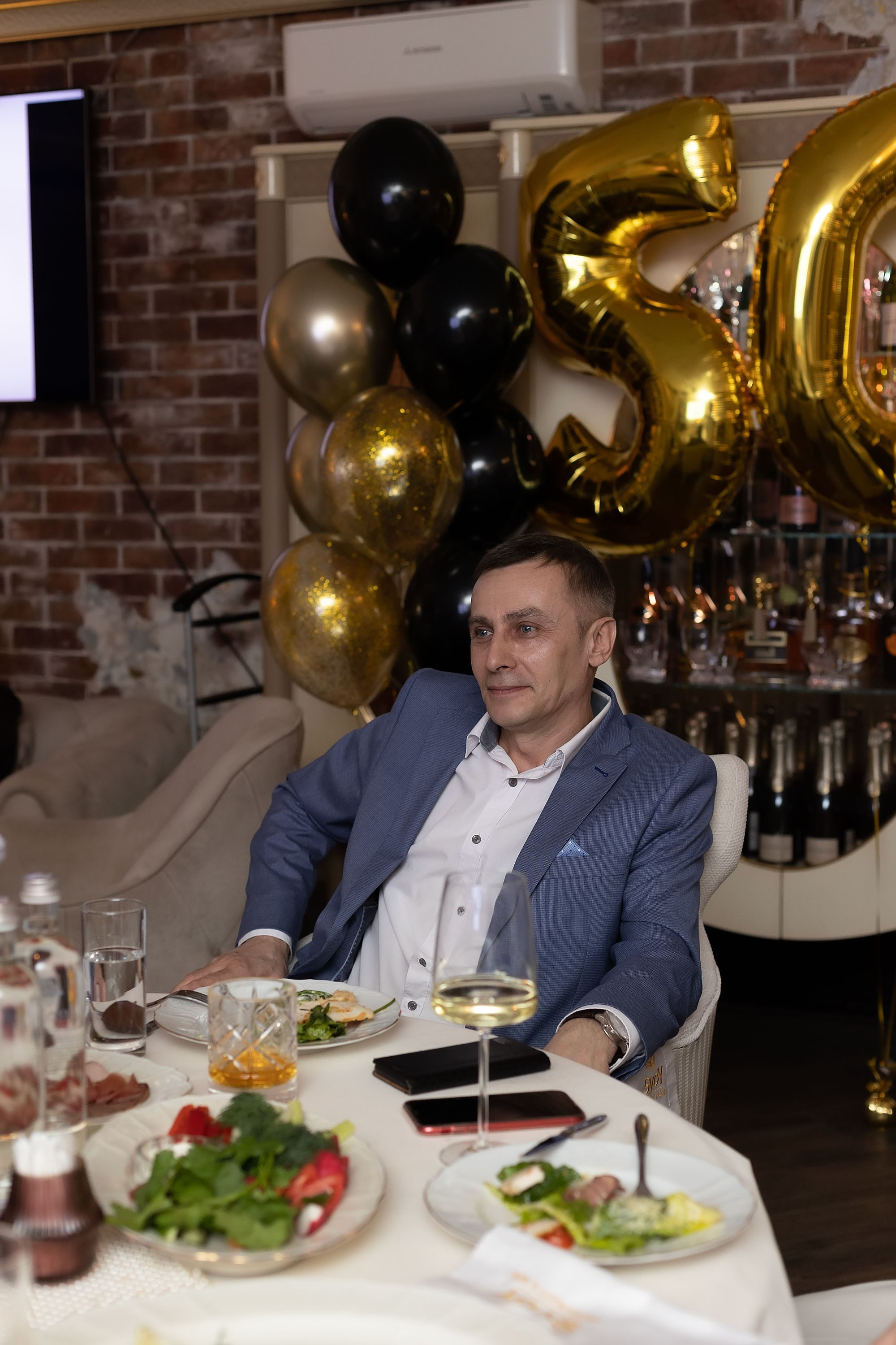 Юбилей (Ресторан «Свой»). Семейный, индивидуальный фотограф в Москве Ангели Марина