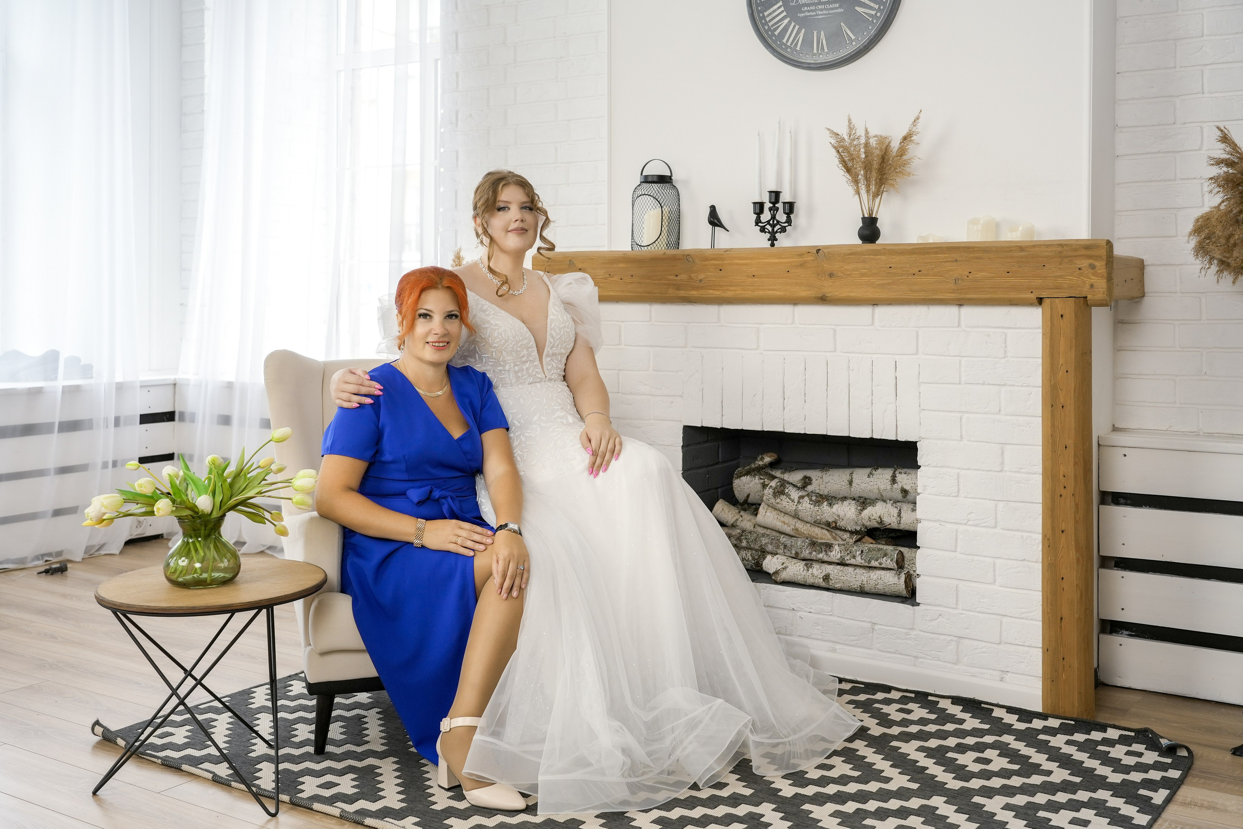 Алмаз и Мария. Интерьерная студия. Семейный фотограф Владимир Просвиркин. г. Самара