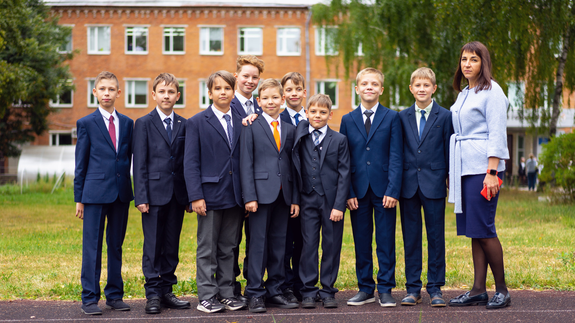 Детский сад и школа. Семейный и детский фотограф