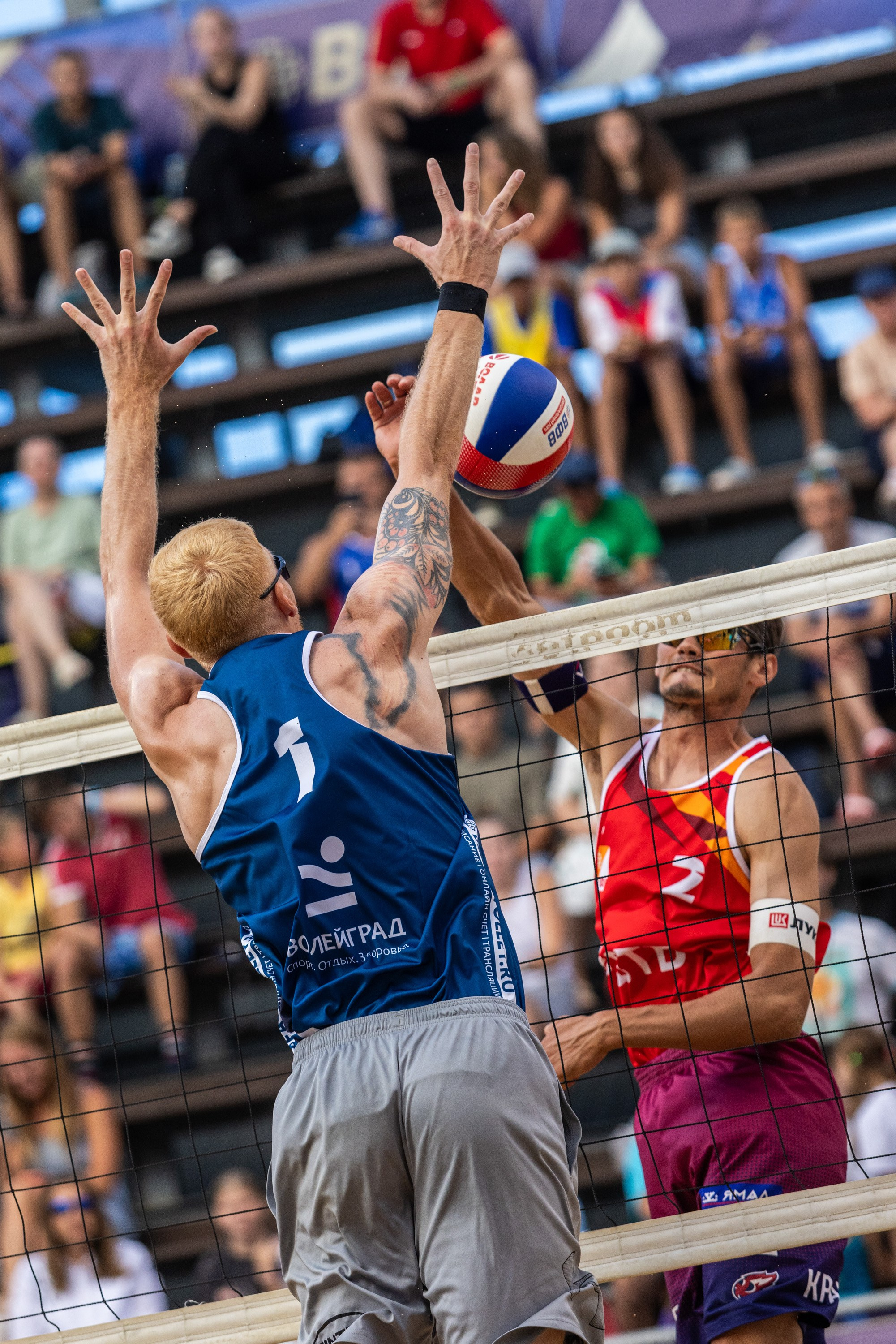 Пляжный волейбол. Фотограф Марина Кобзева