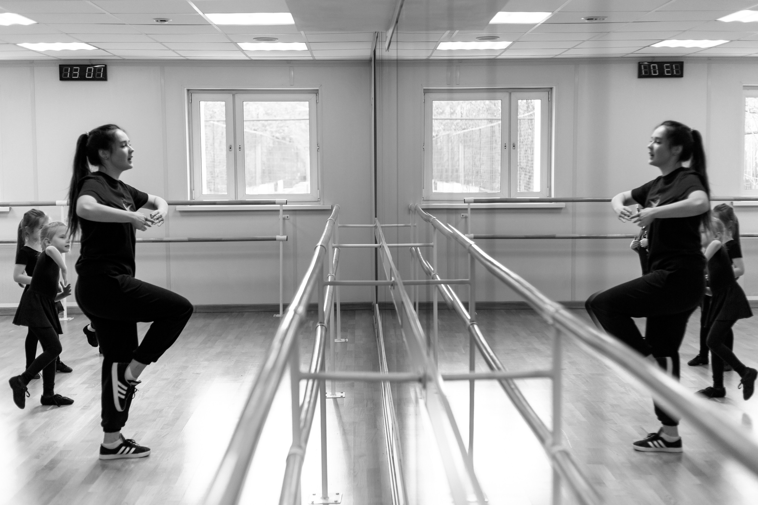 Танцевальные занятия младшая группа. Театр на льду «Алеко». Репортажный фотограф в Москве