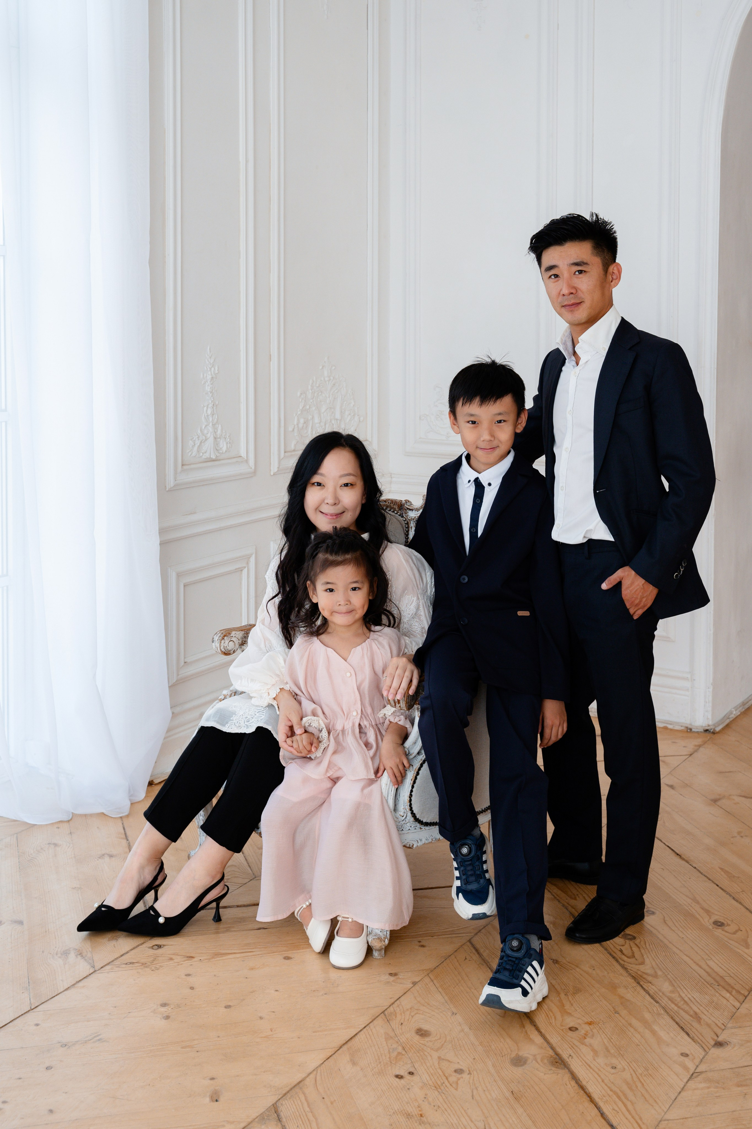 Фотосессия корейской семьи. Фотограф Юлия Кондратьева