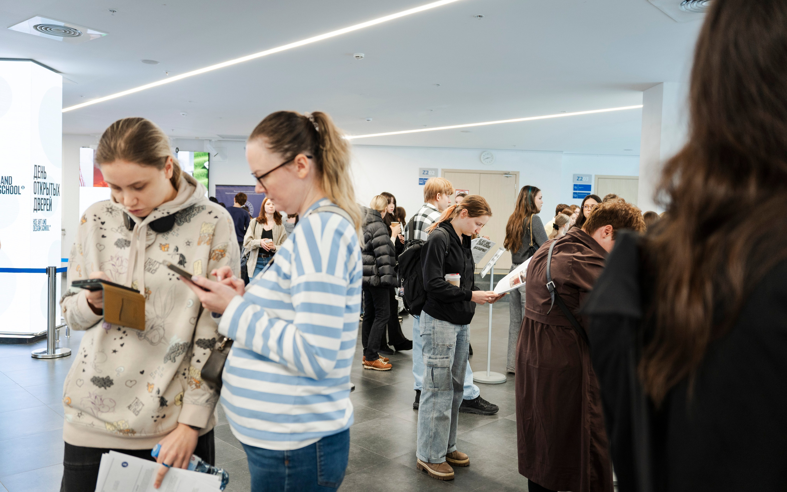 День открытых дверей Школы Дизайна НИУ ВШЭ. Фотограф в Москве Савкина Евгения