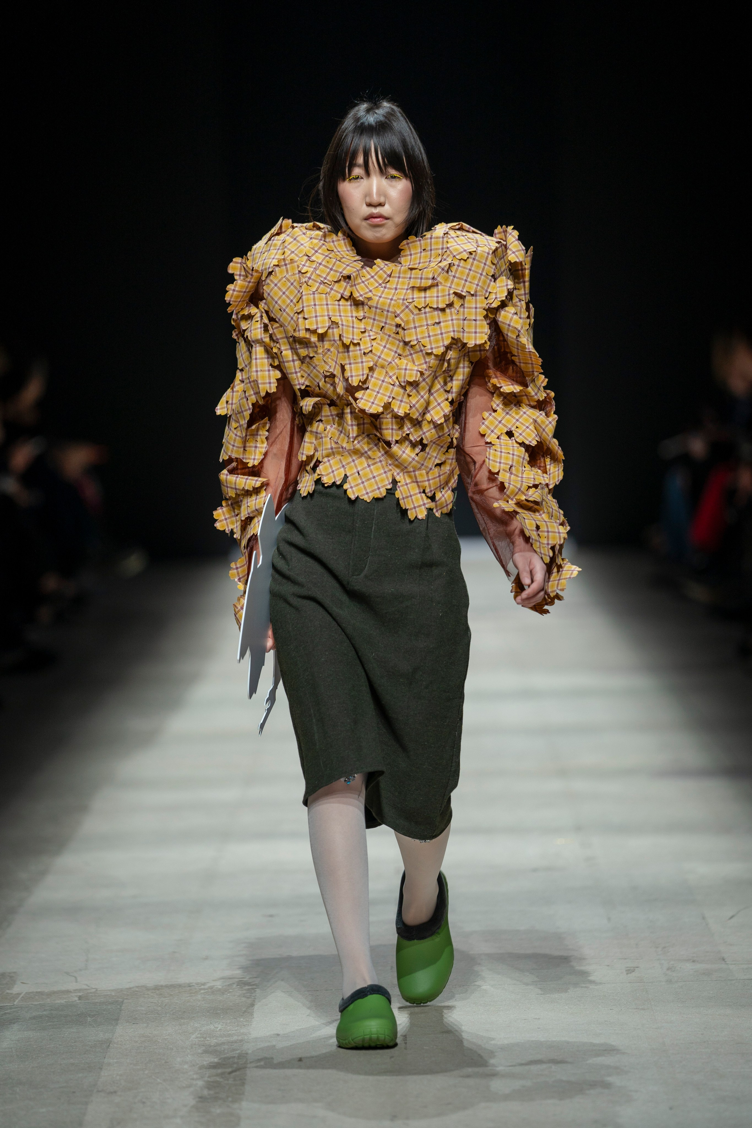 Показ Школы дизайна НИУ ВШЭ на Московской неделе моды. Фотограф в Москве Савкина Евгения