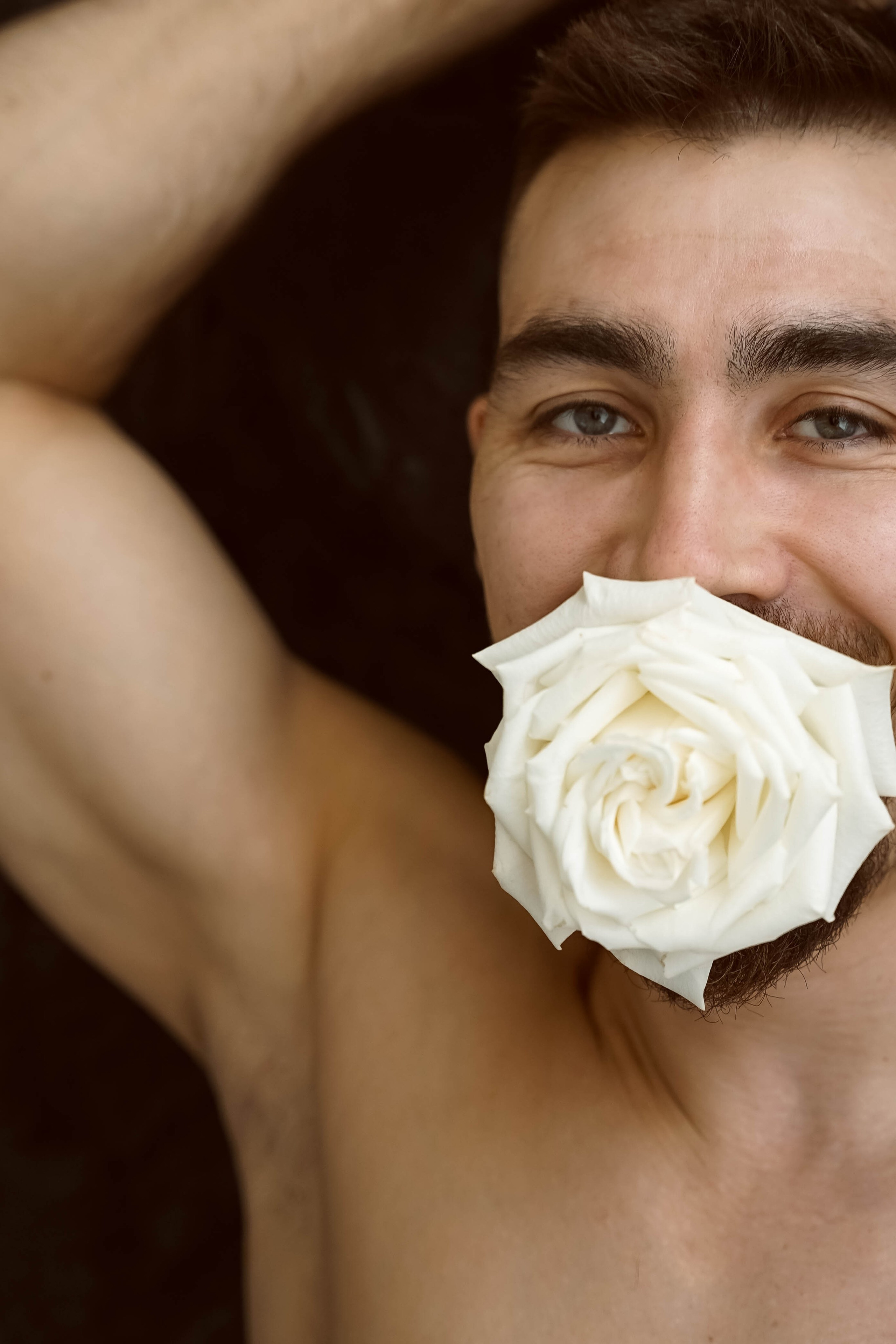 Творческая съемка для мужчины