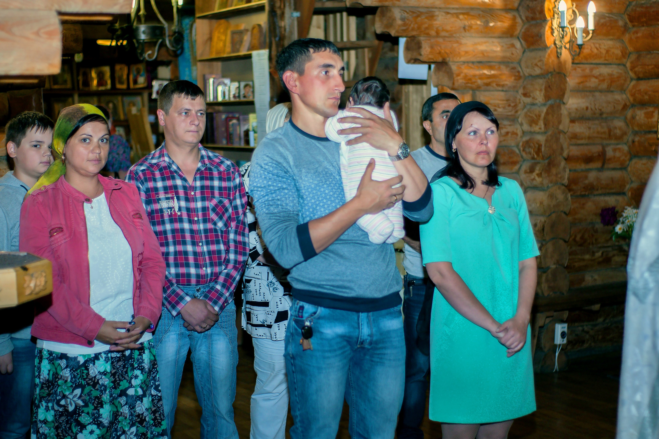 Крещение в храме Александра Невского (Петропавловск-Камчатский, июль 2017). Репортажная съемка в Москве и области. Анималистика