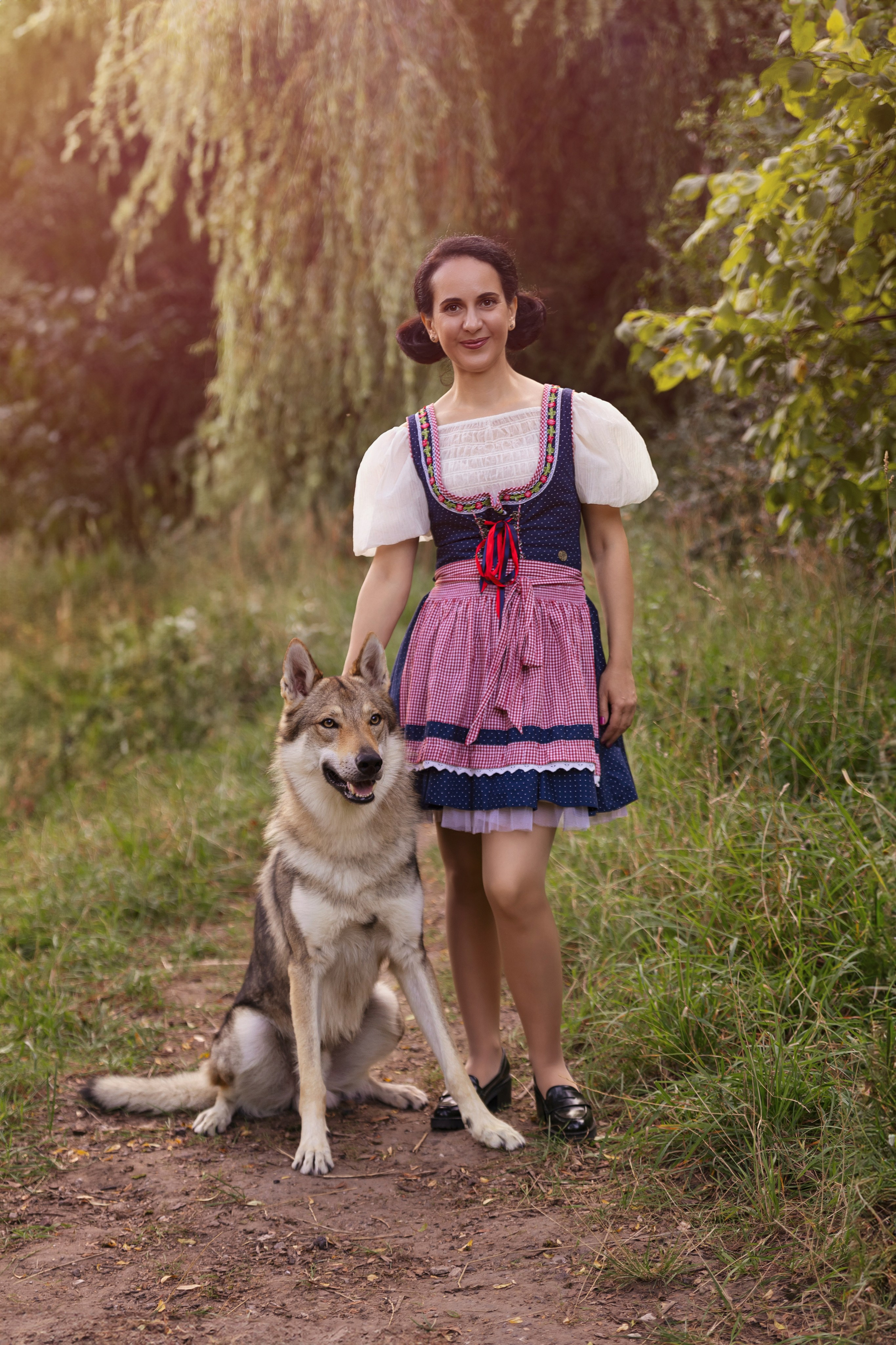 История невероятно храброй и милой Красной шапочки). Трубинова Екатерина | Семейный фотограф | Москва