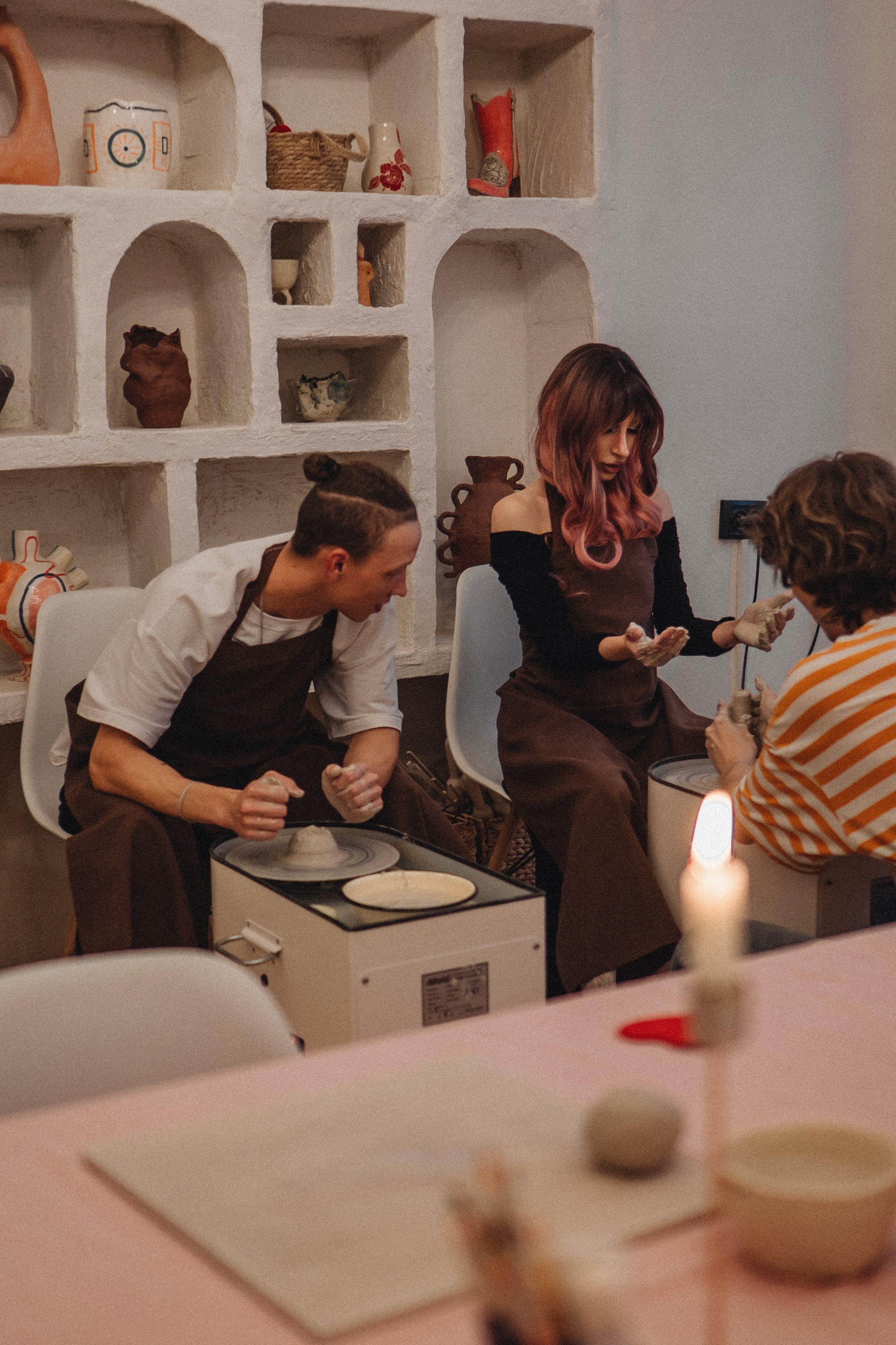 СВИДАНИЕ В ГОНЧАРНОЙ МАСТЕРСКОЙ. Профессиональный фотограф, Санкт-Петербург — Виктория Богомолова