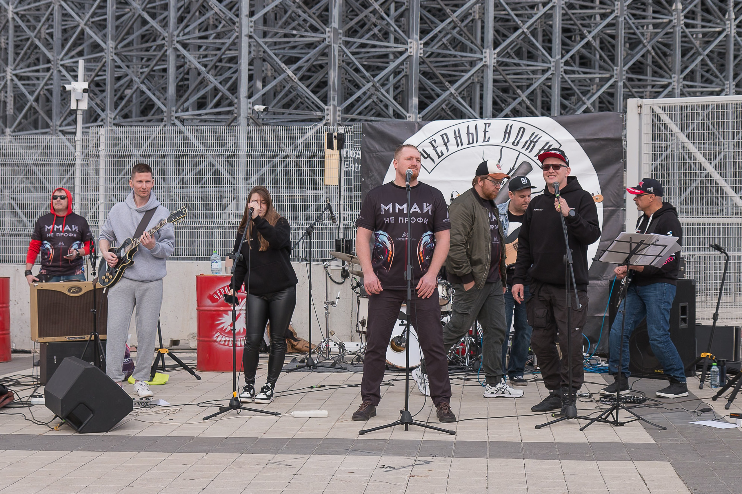 Группа ММАй. Выступление на закрытии мотосезона в Екатеринбурге