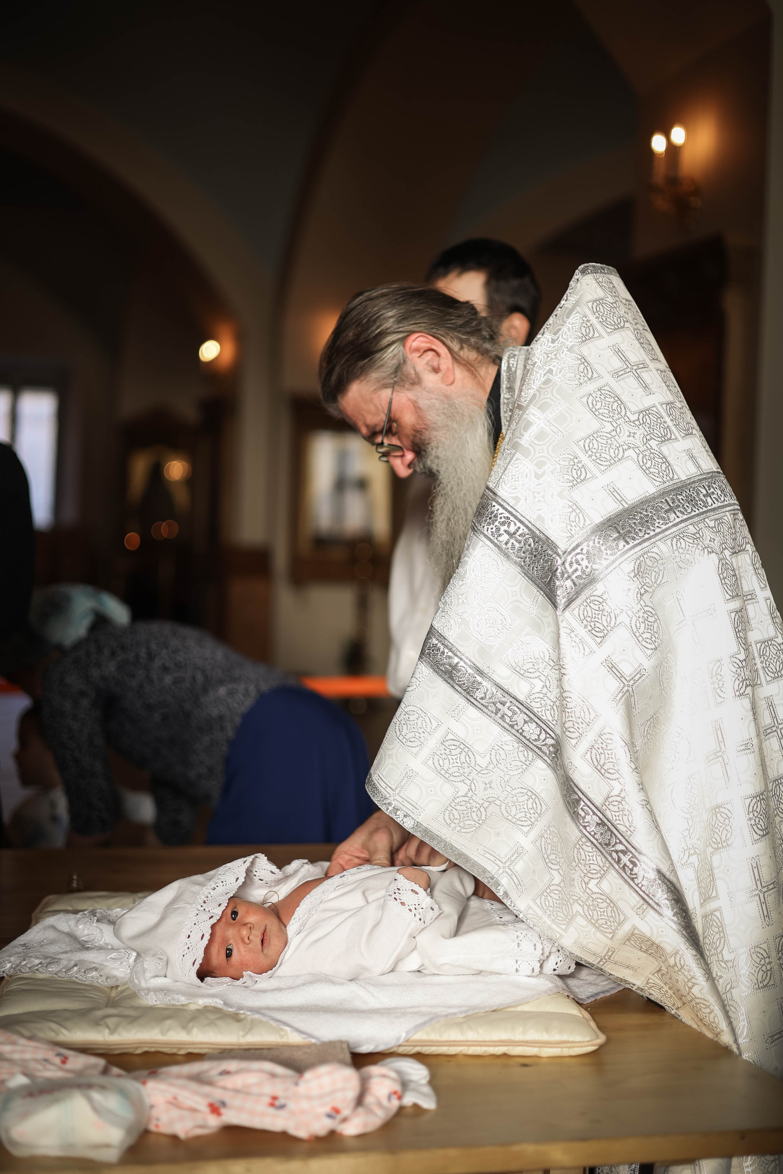 Крещение Вероники. Фотограф Анастасия Кувшинова Москва