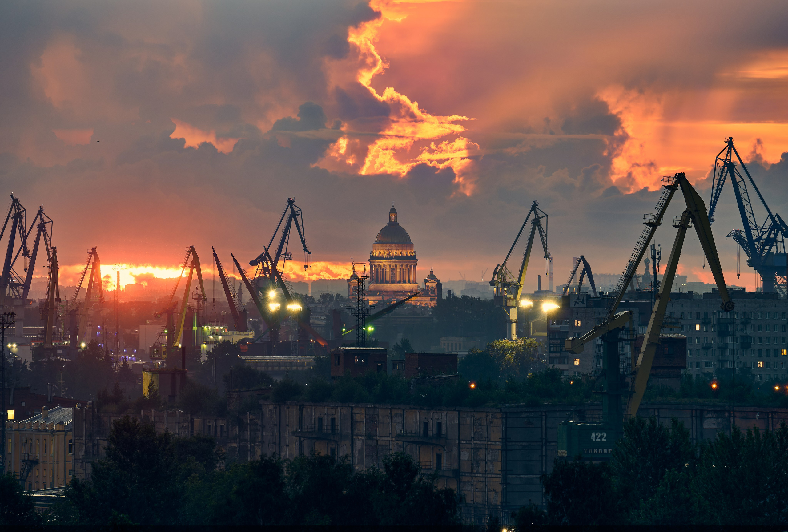 Городской пейзаж. Фотограф Игорь Захаров