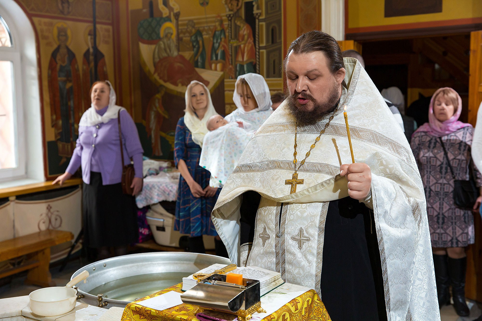 Фотосессия на крещение. Фотограф в Москве Валерий Боцман