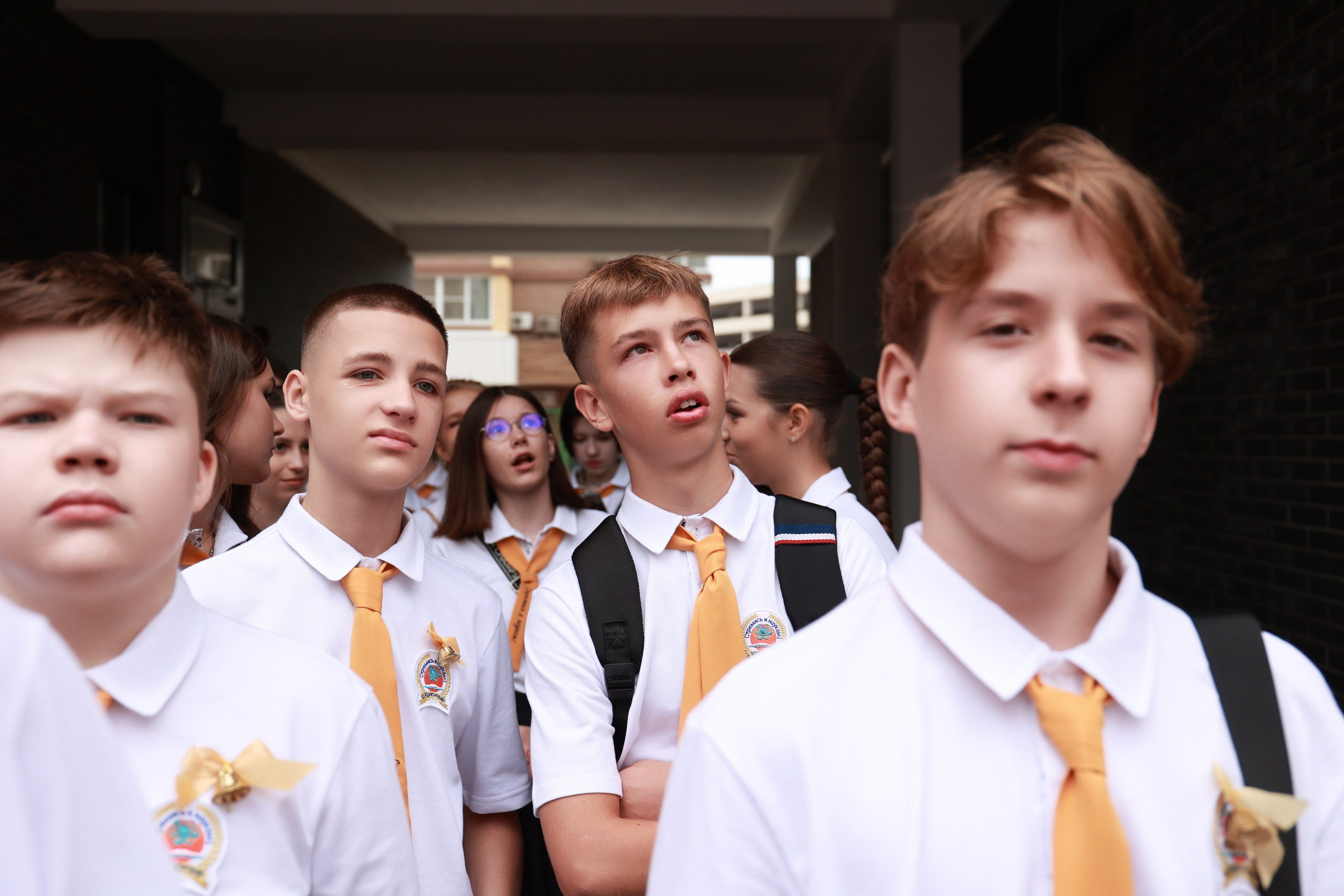 1 сентября (23 гимназия). Детский семейный фотограф Краснодар